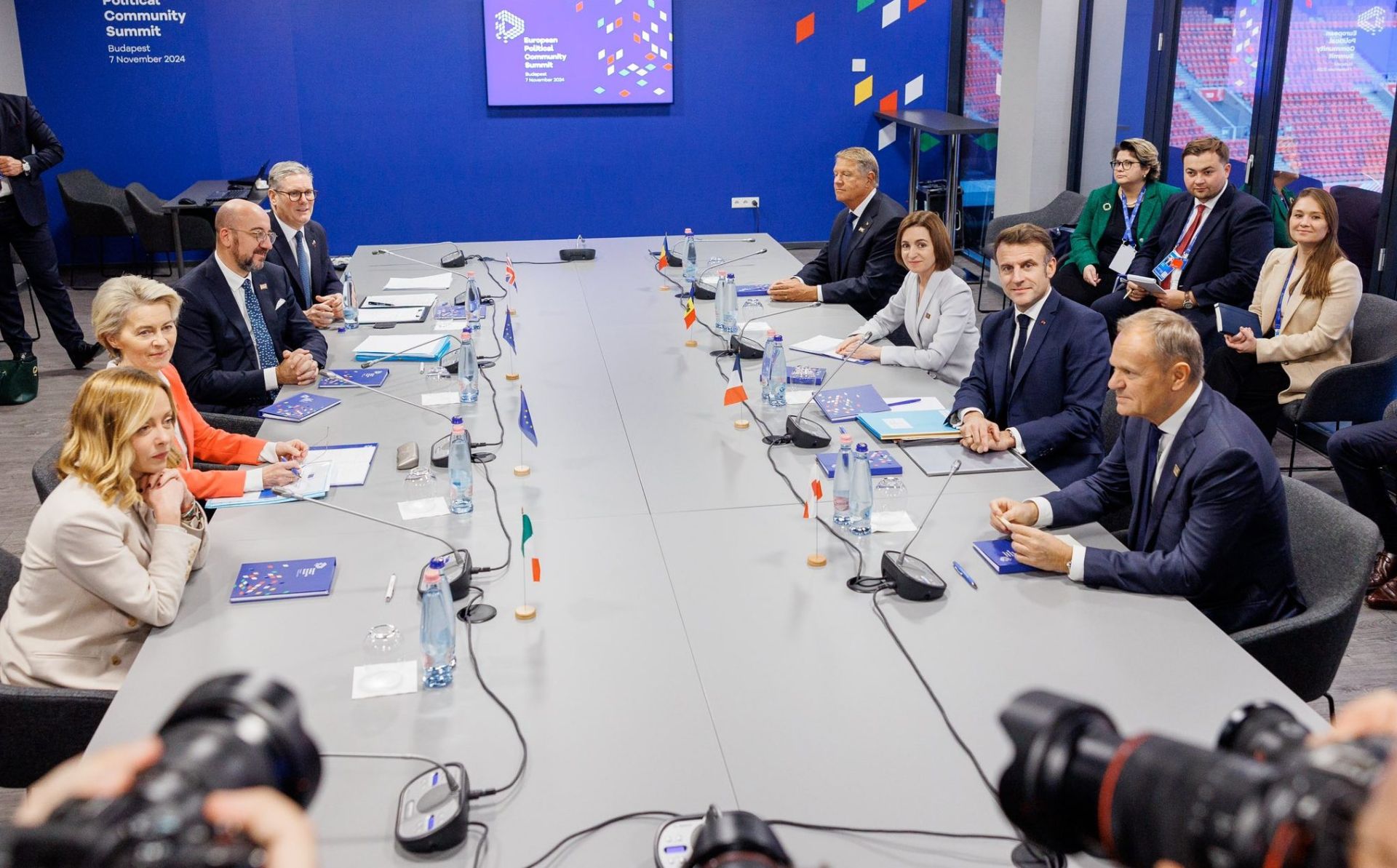 European Political Community: EU leaders meet Maia Sandu to discuss ways to enhance cooperation