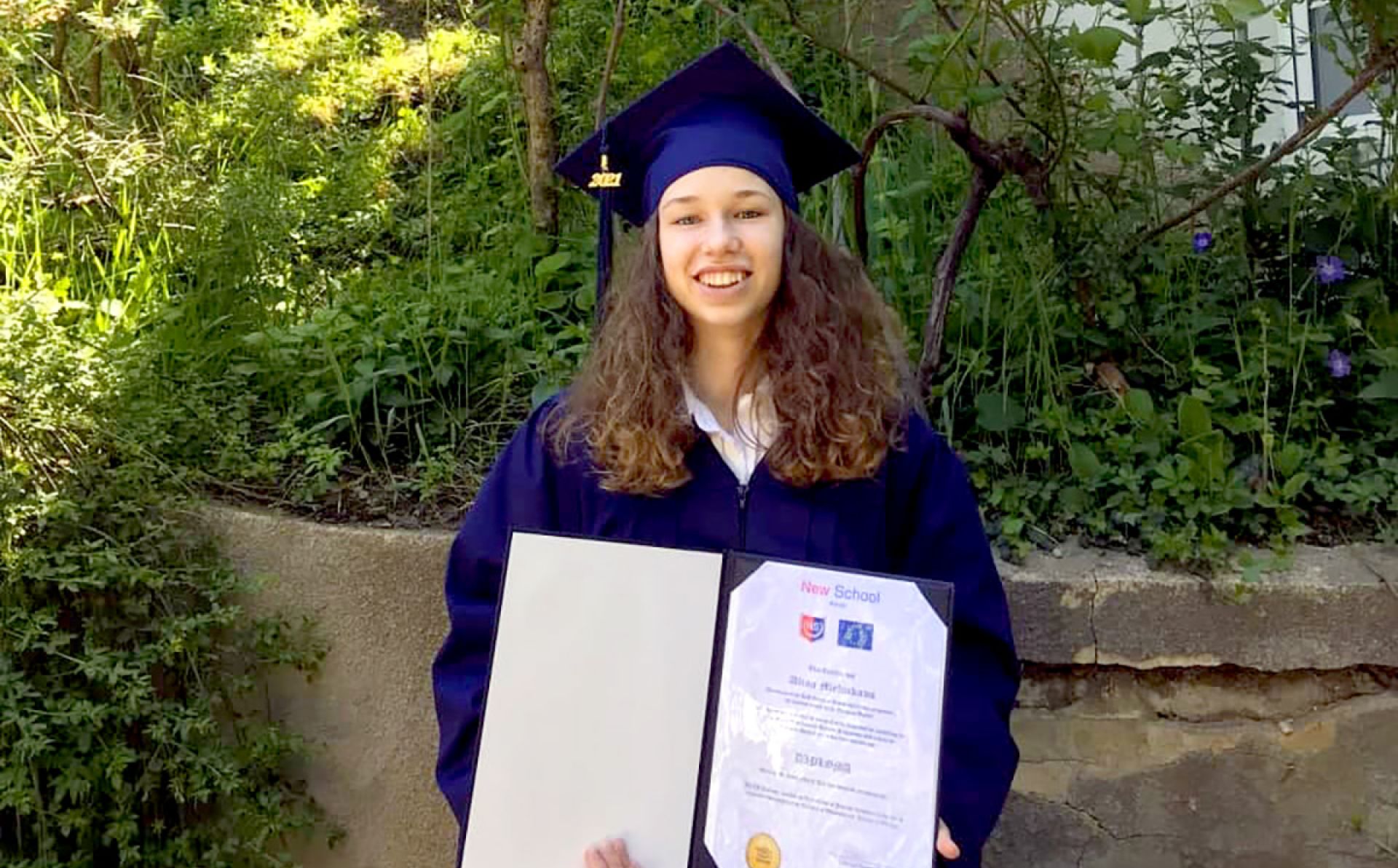 Alina’s journey: from Navapolatsk to New York via the Tbilisi European School