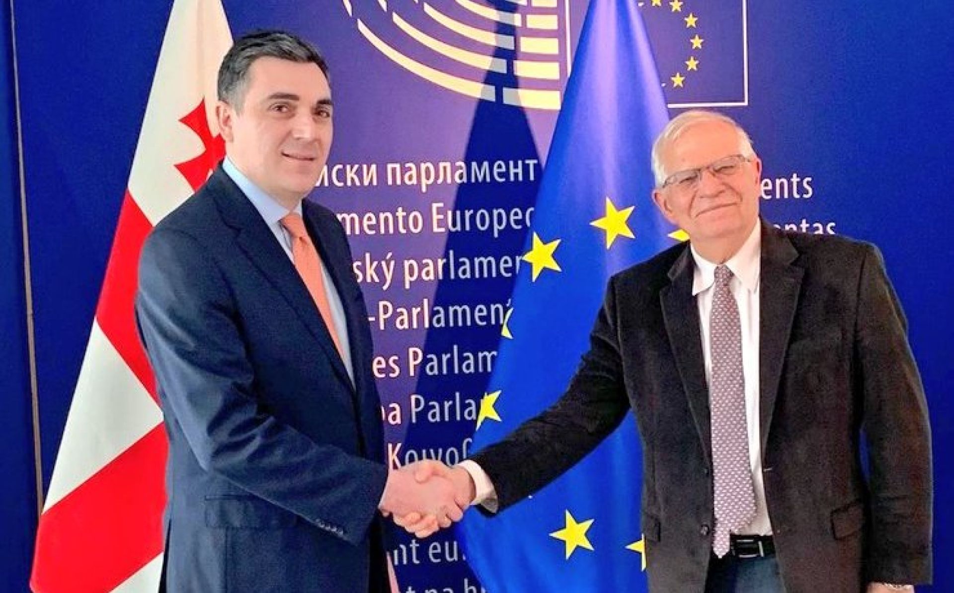 ჯოზეფ ბორელი საქართველოს ახალ საგარეო საქმეთა მინისტრს შეხვდა და ქვეყნისადმი ევროკავშირის სრული მხარდაჭერა დაადასტურა