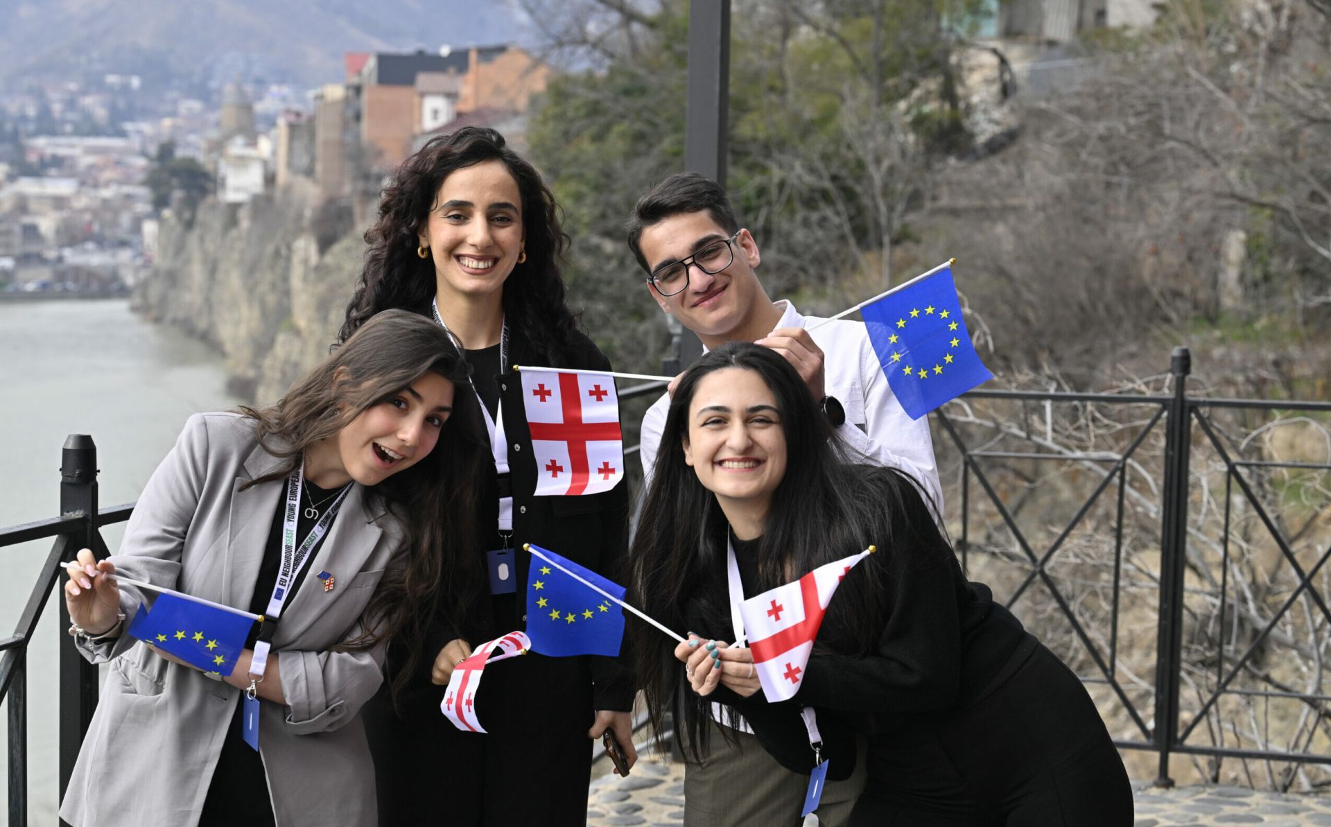 ახალგაზრდა ევროპელმა ელჩებმა საქართველოში ახალი წევრების გასაცნობად ღონისძიება გამართეს