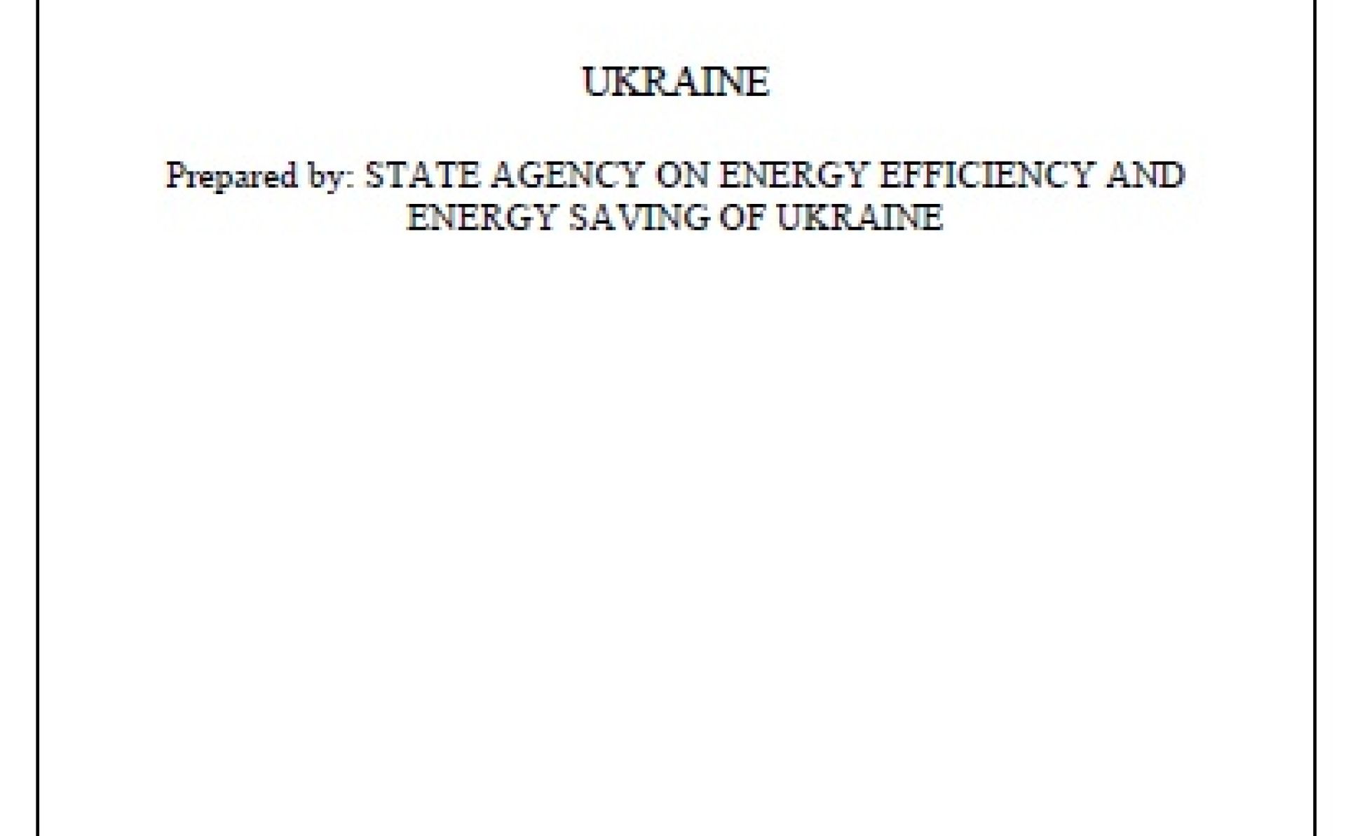 Fourth Annual Report under the Energy Efficiency Directive