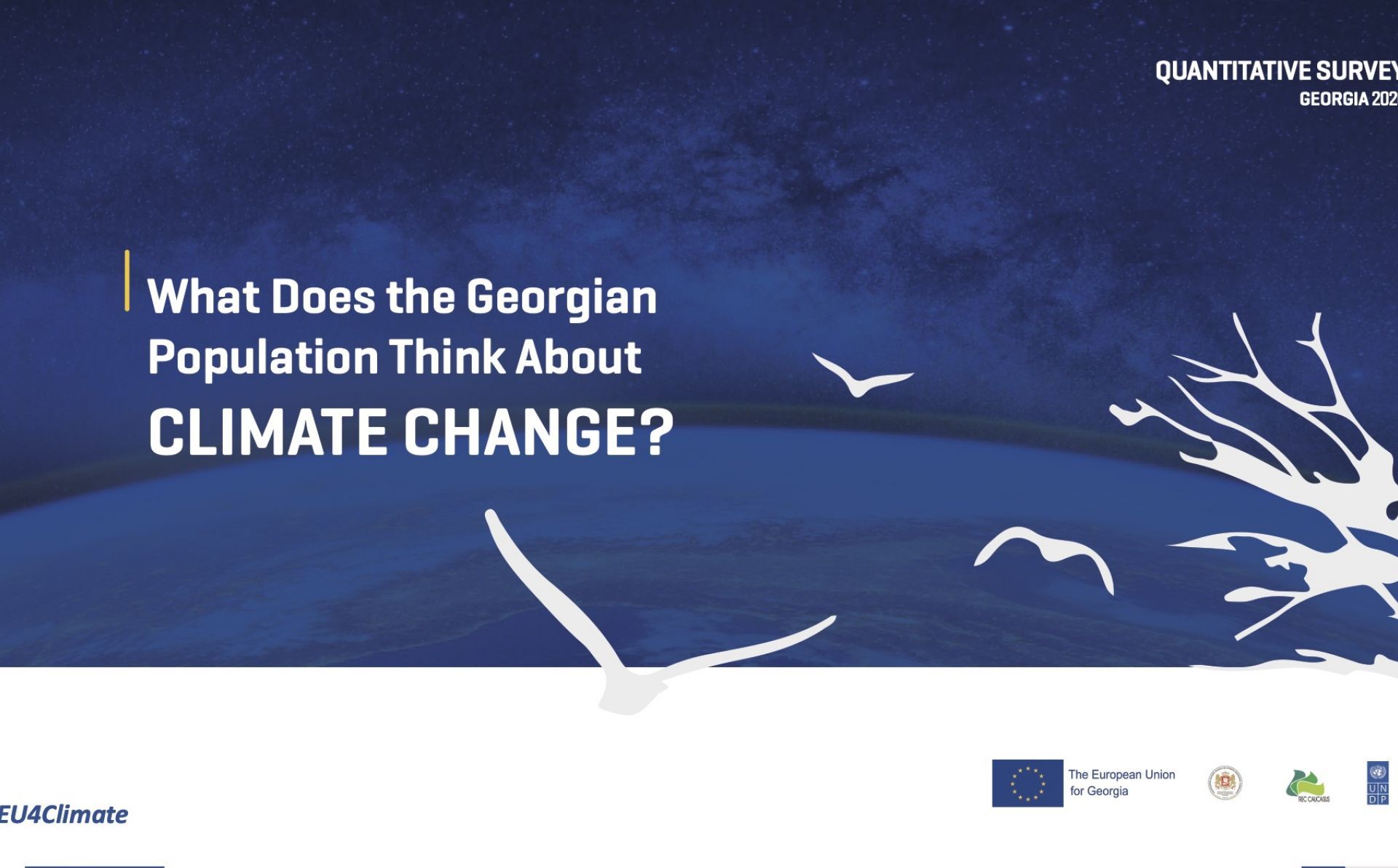 What the Georgian population knows about climate change?