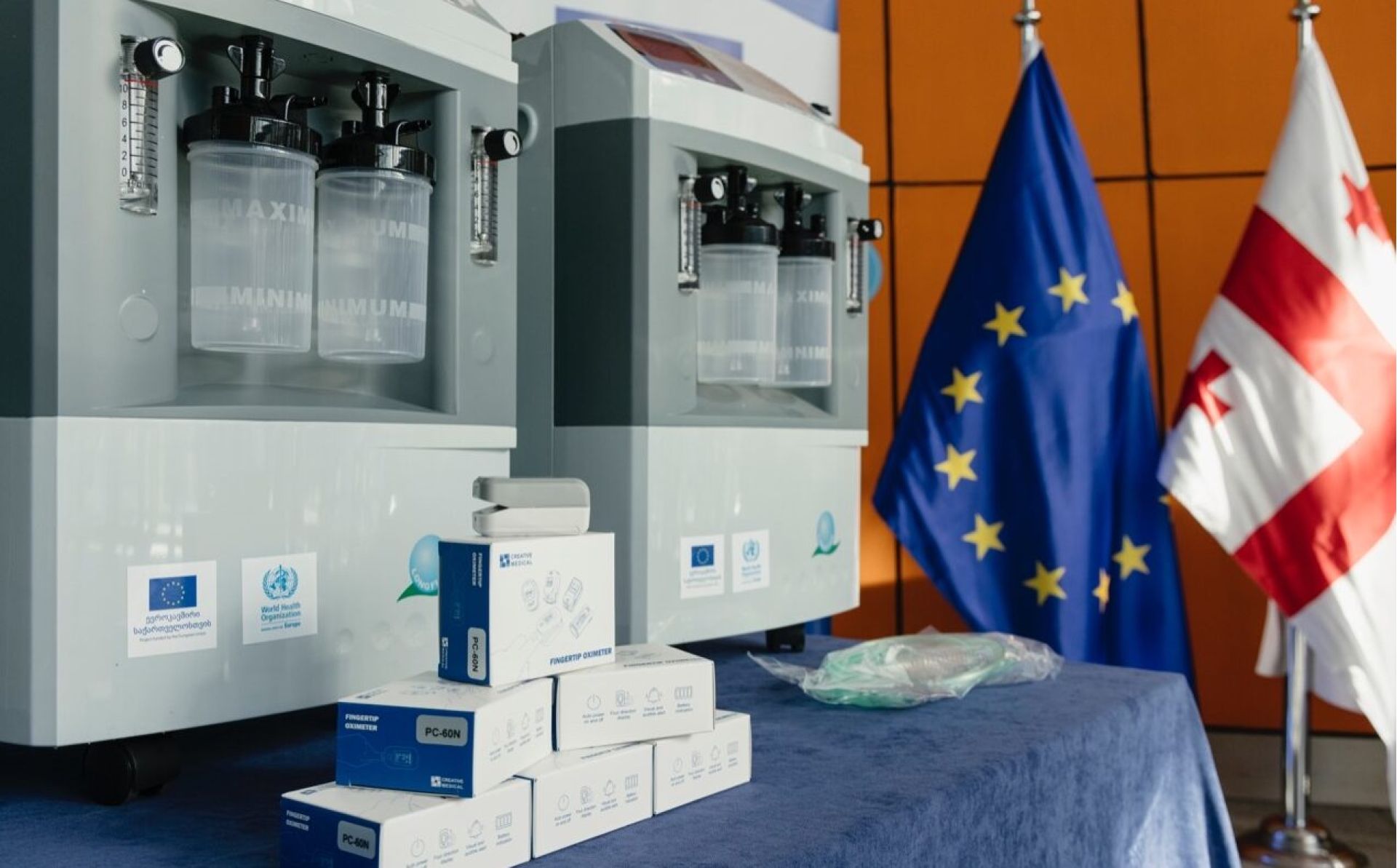 EU and WHO hand over equipment to help medical facilities fight COVID-19