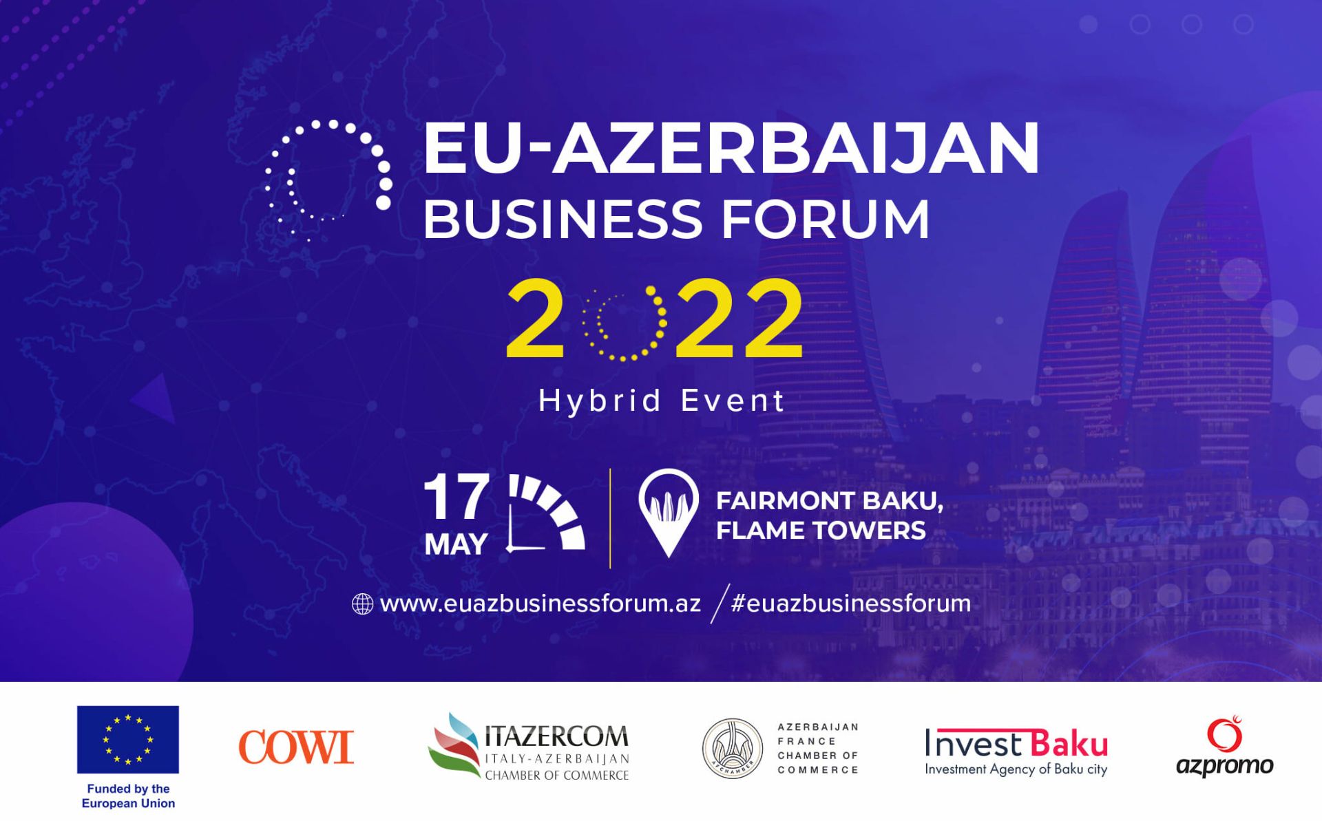 EU-Azerbaijan Business Forum 2022 will take place on 17 May – registration is open