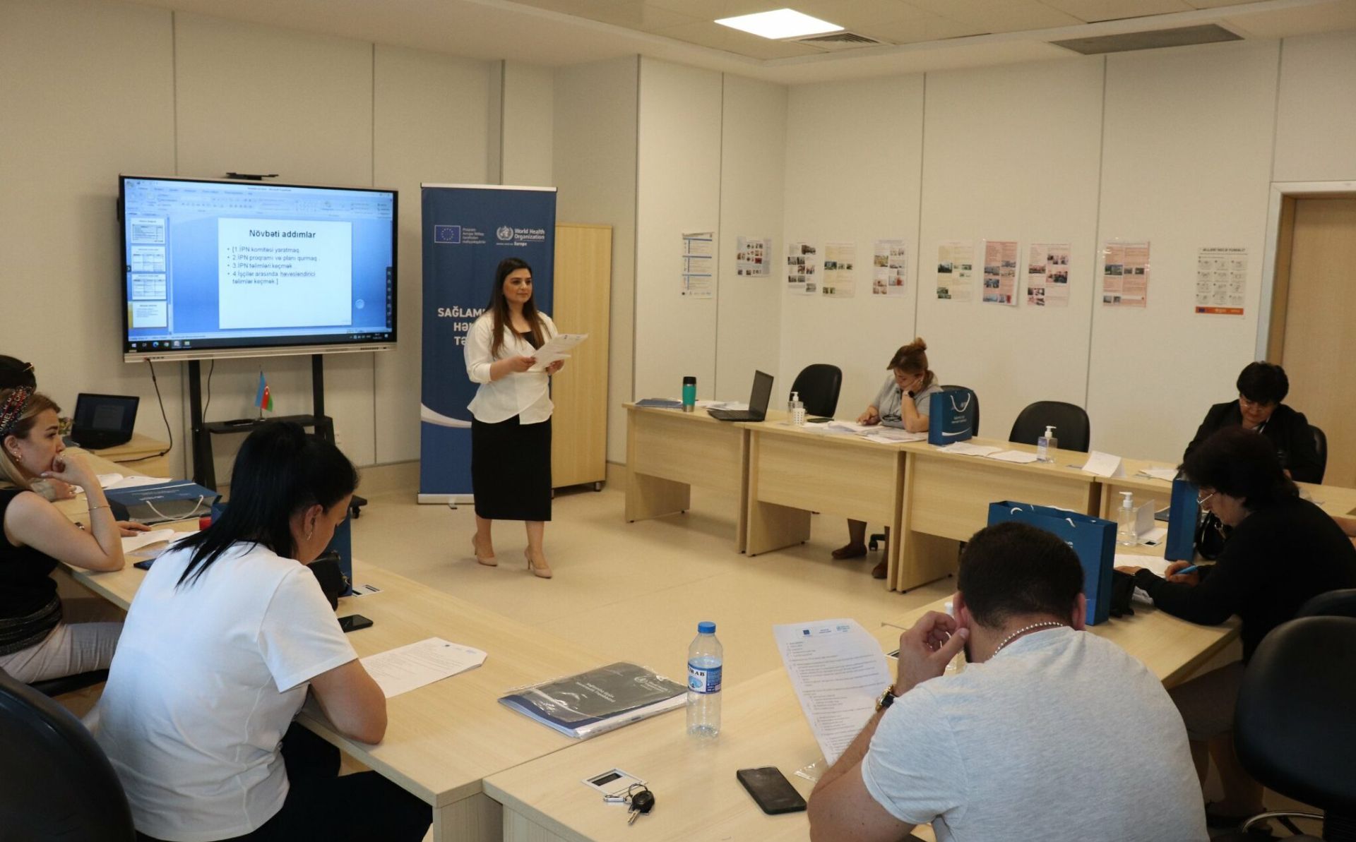 Azerbaijan: Solidarity for Health initiative holds series of training sessions on infection prevention for health care workers