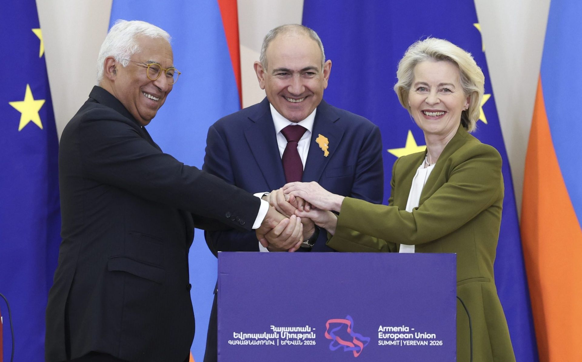 ‘The spirit of the Velvet Revolution you led in 2018 is alive’ – top EU officials congratulate Pashinyan