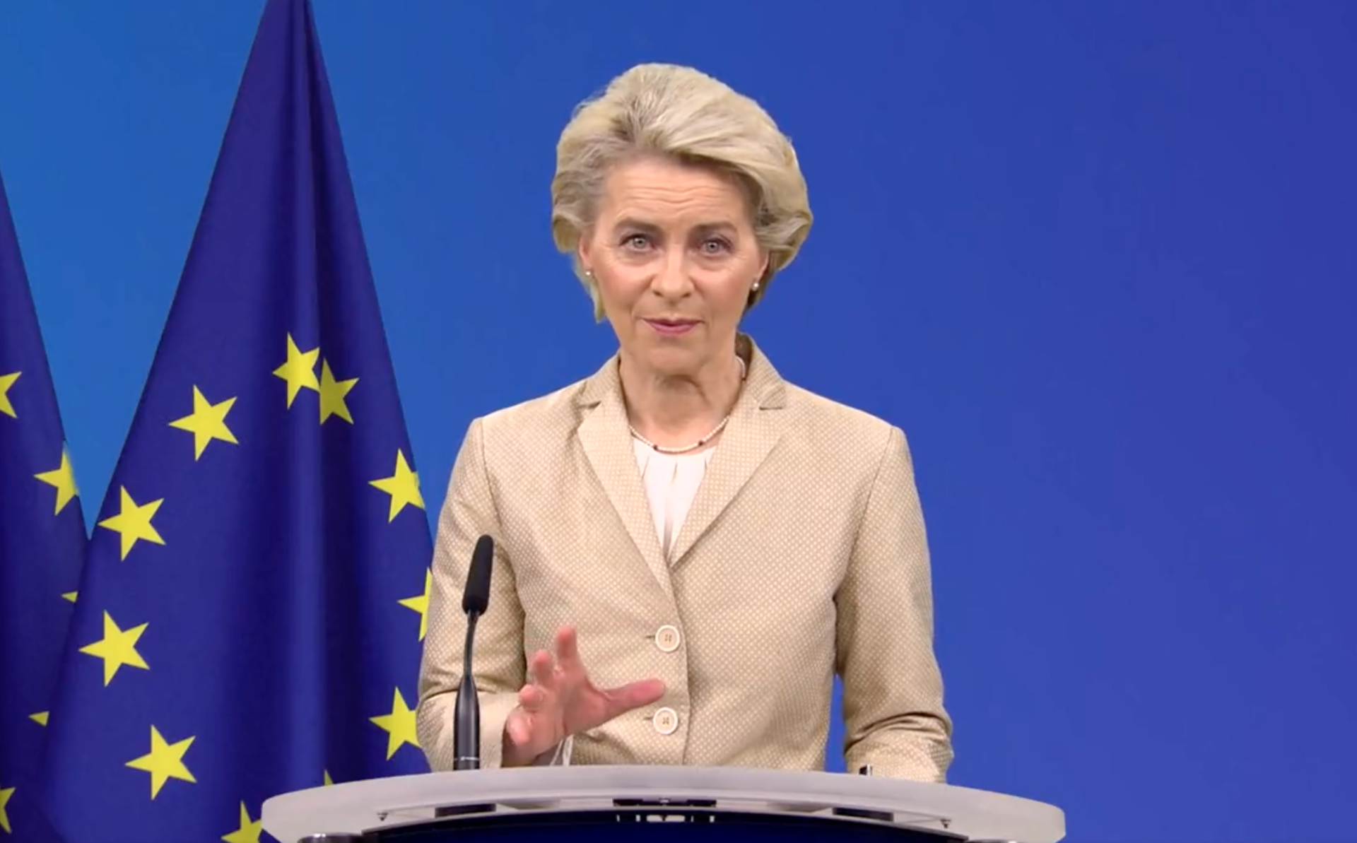 Ursula von der Leyen: EU will respond with new sanctions to any further aggression on Ukraine