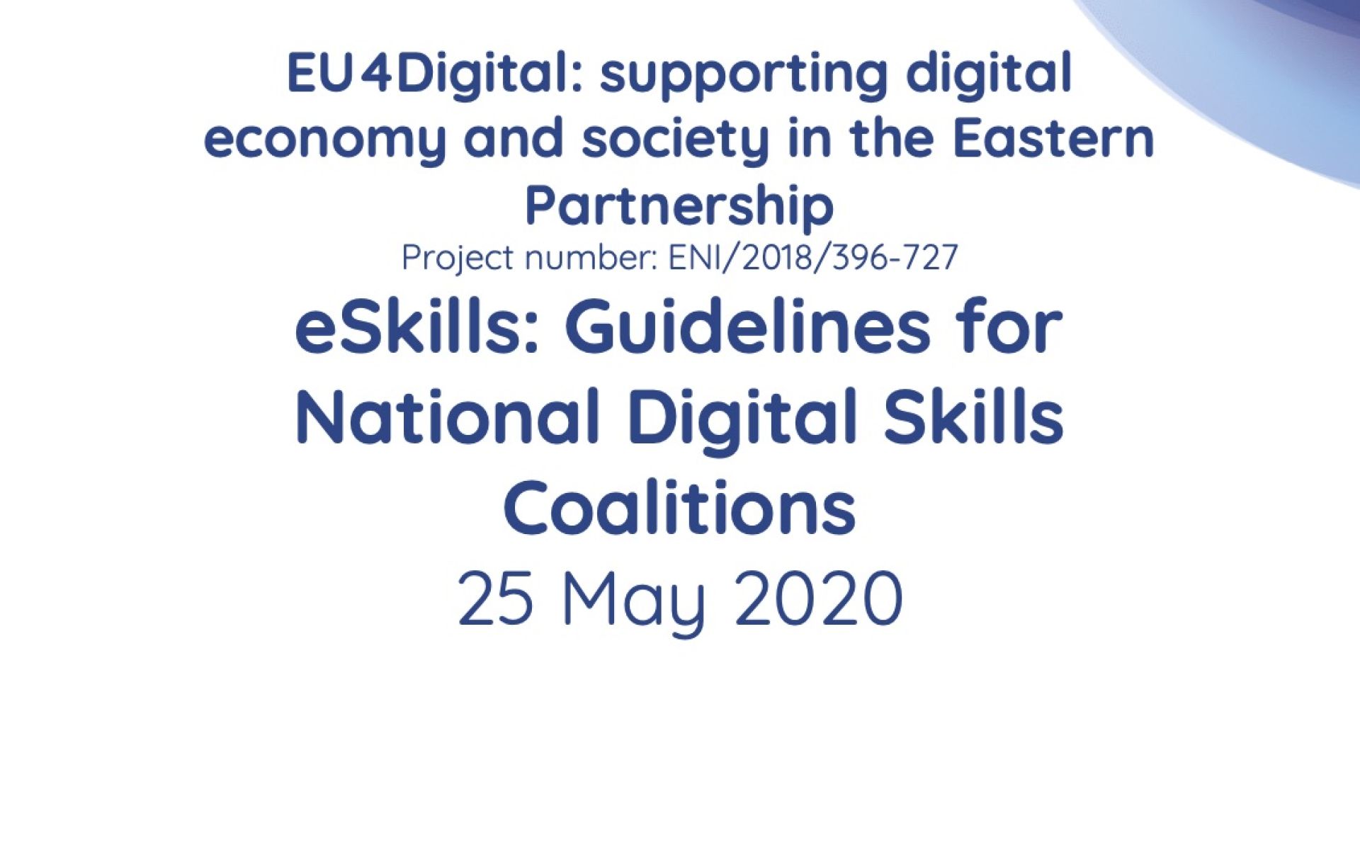 eSkills: Guidelines for National Digital Skills Coalitions
