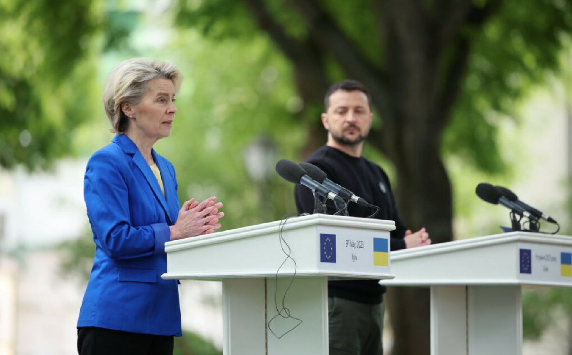 Ursula von der Leyen announces 11th package of sanctions in Kyiv: focus on circumvention