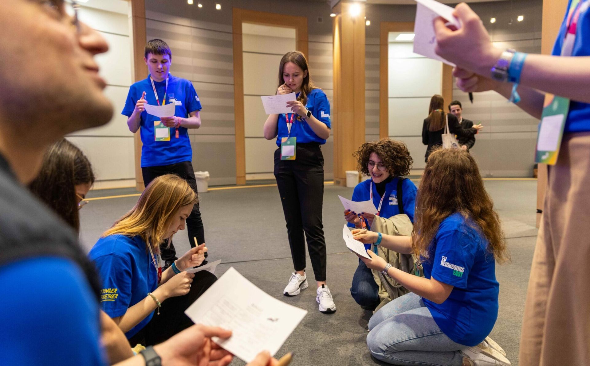 Young European Ambassadors talk about EU Enlargement and Ukraine at LevelUp! event in Brussels