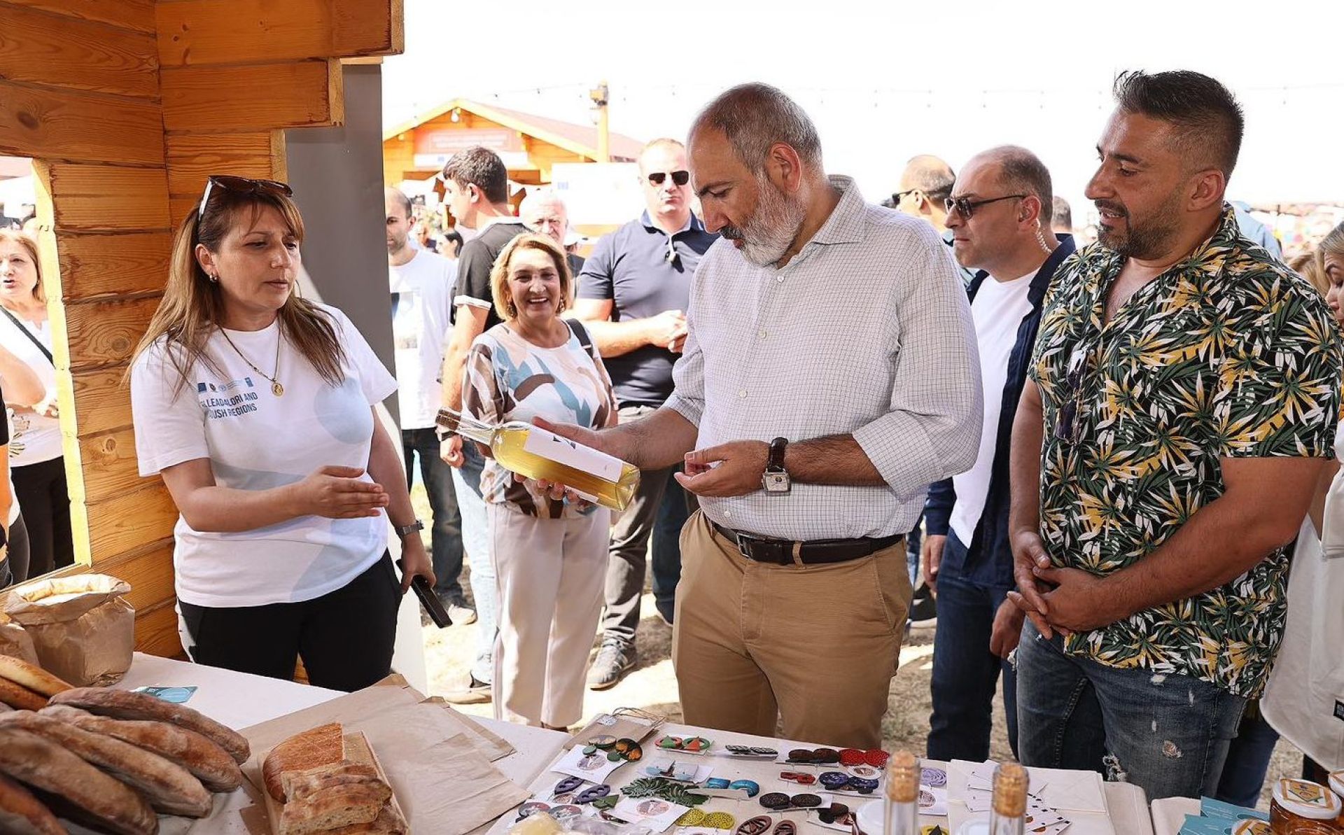 Armenia: EU-supported Local Action Groups from Lori and Tavush regions win Best Booth nomination at harvest festival