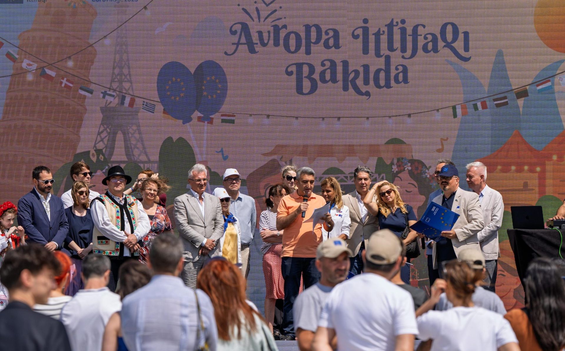 Dancing between flags: my day at EuroVillage Baku
