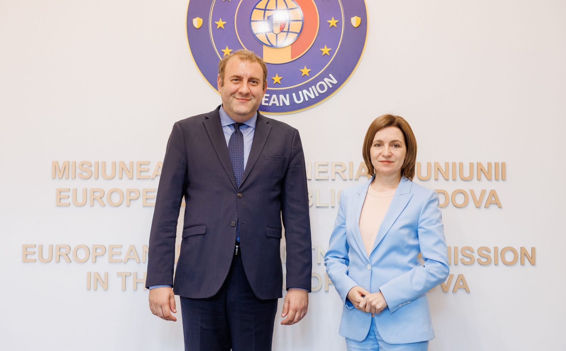 President Maia Sandu visits EU Partnership Mission to Moldova