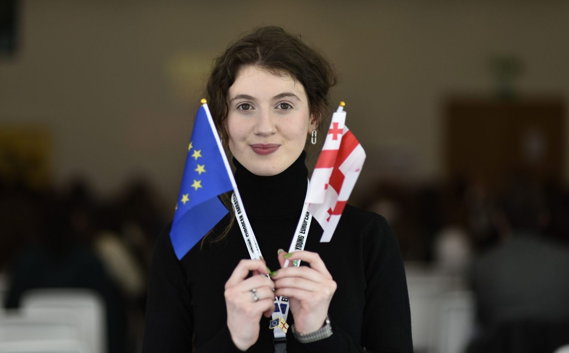 Young Georgians defending their European future through creativity