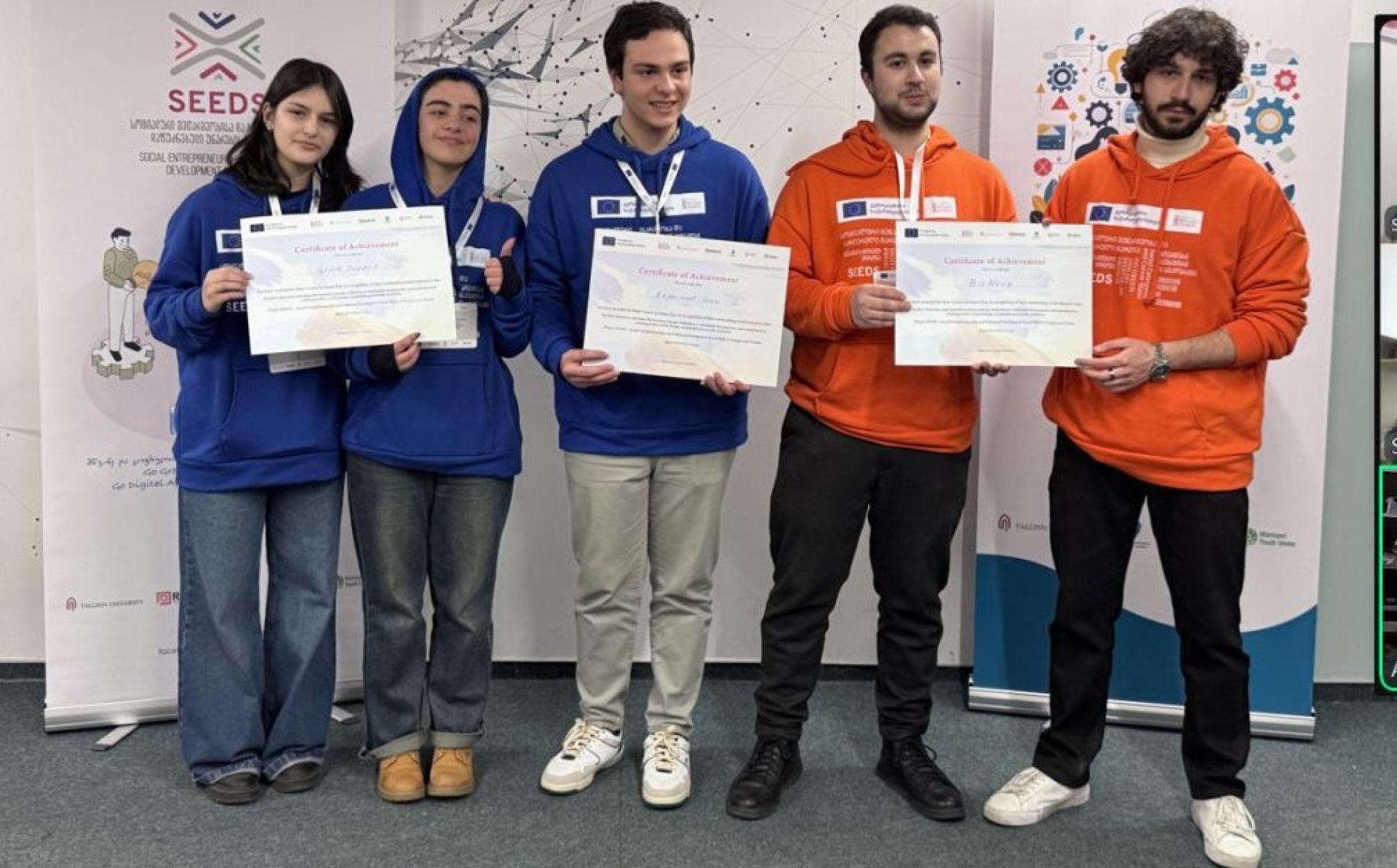 SEEDS project: youth receive funding for social enterprises