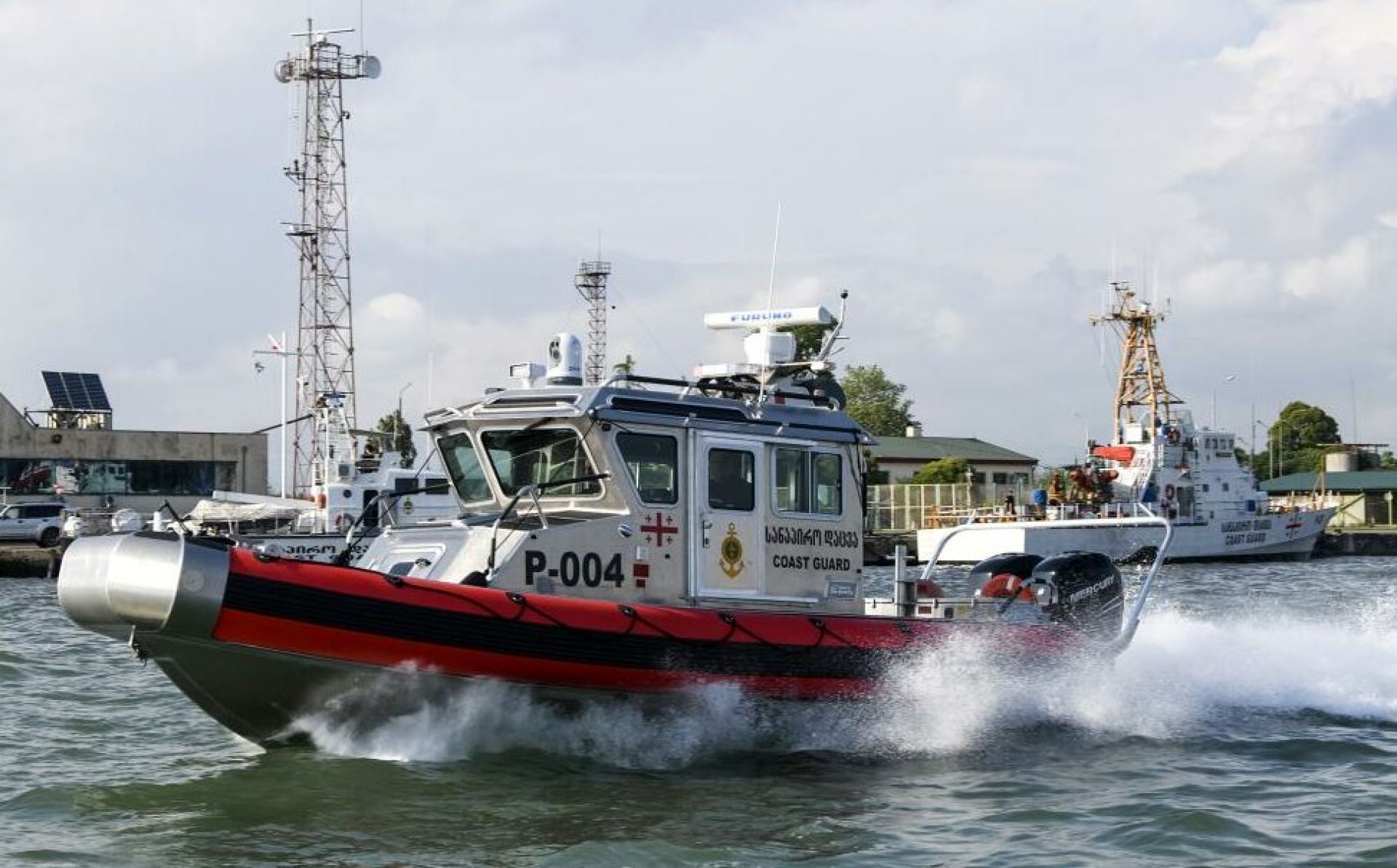 EU and IOM donate fast response boats to Georgia’s coast guard