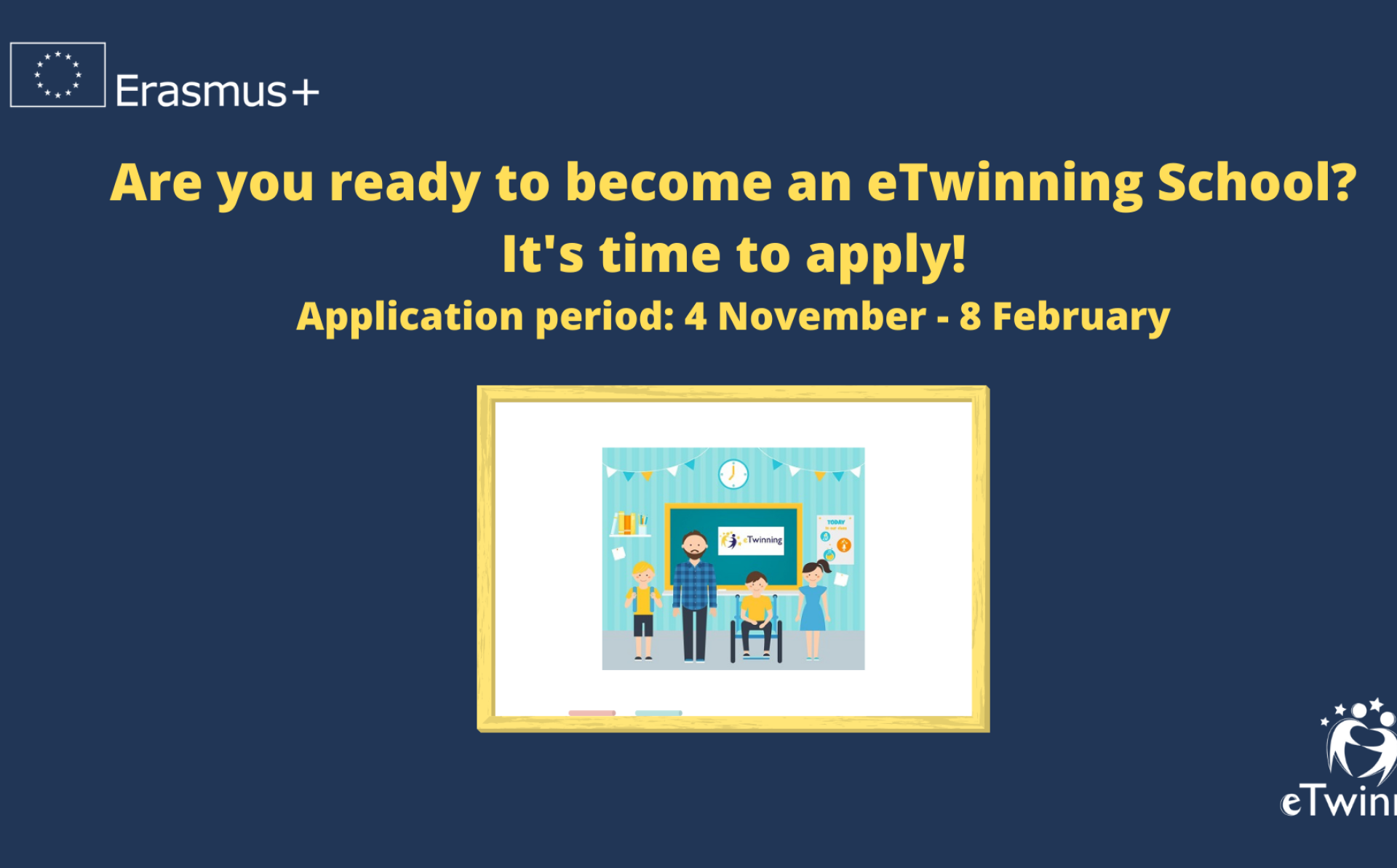 Apply for the eTwinning School Label before 8 February 2021!
