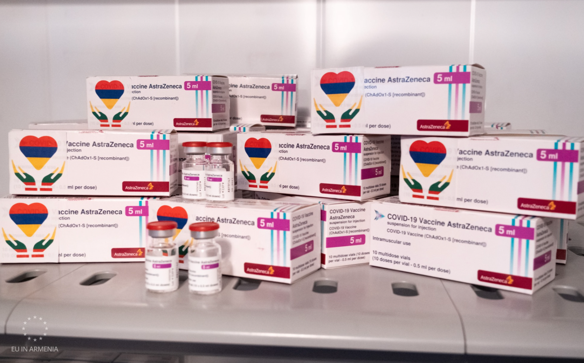 EU helps to deliver new vaccines to Armenia