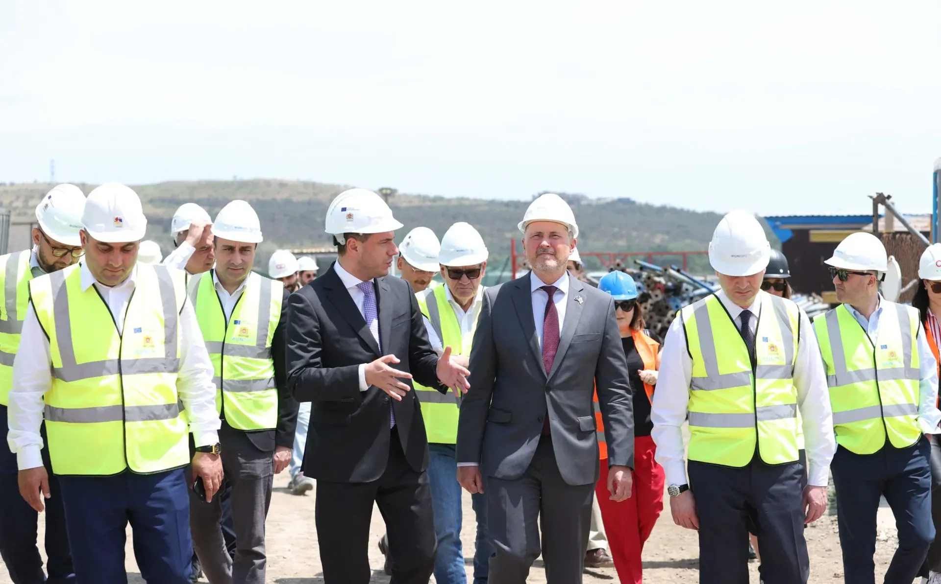 Georgia: EU Ambassador visits construction site of future European School in Tbilisi to be opened in September 2024