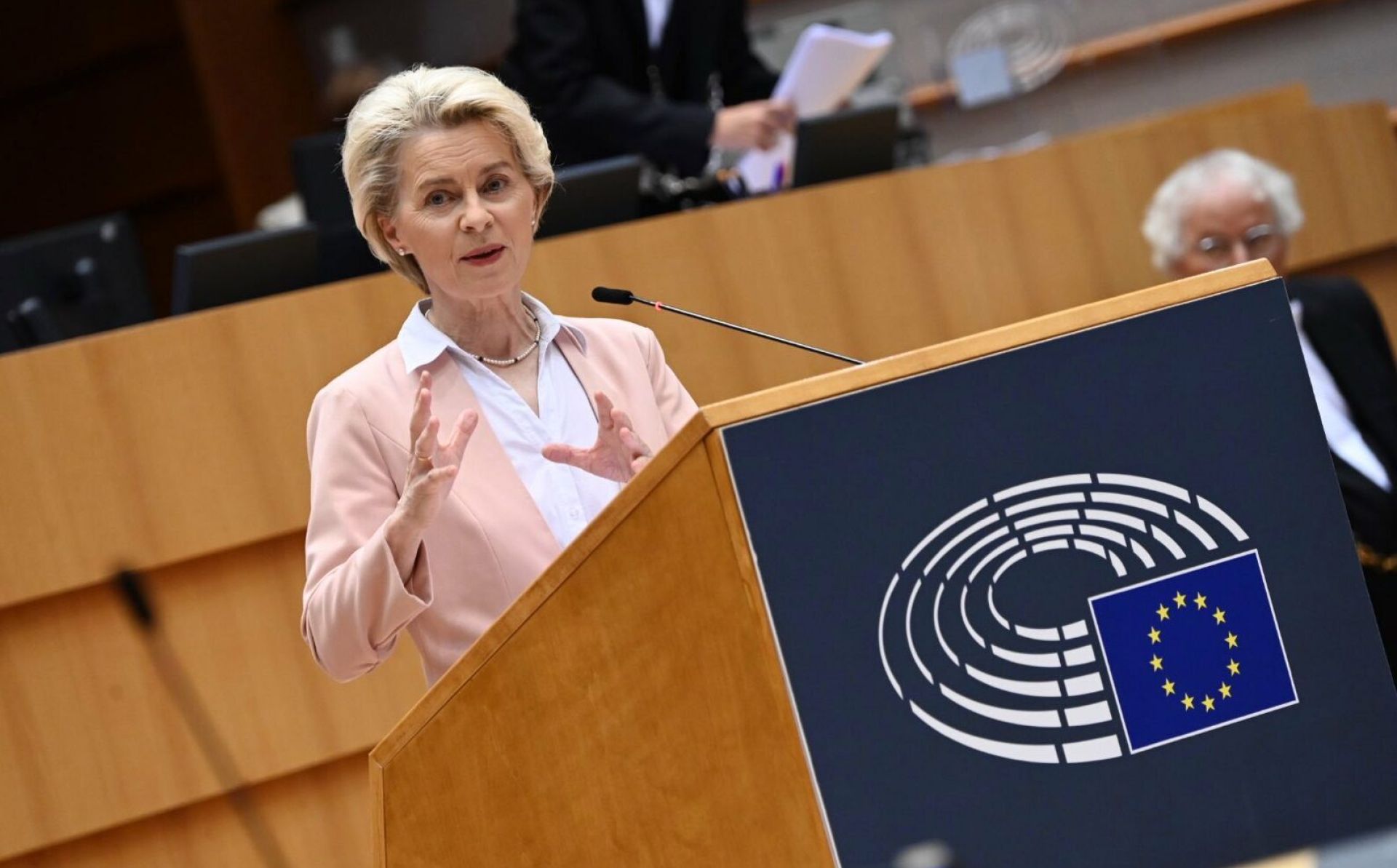 Ukraine has gone through hell because of desire to join the EU, von der Leyen tells Parliament