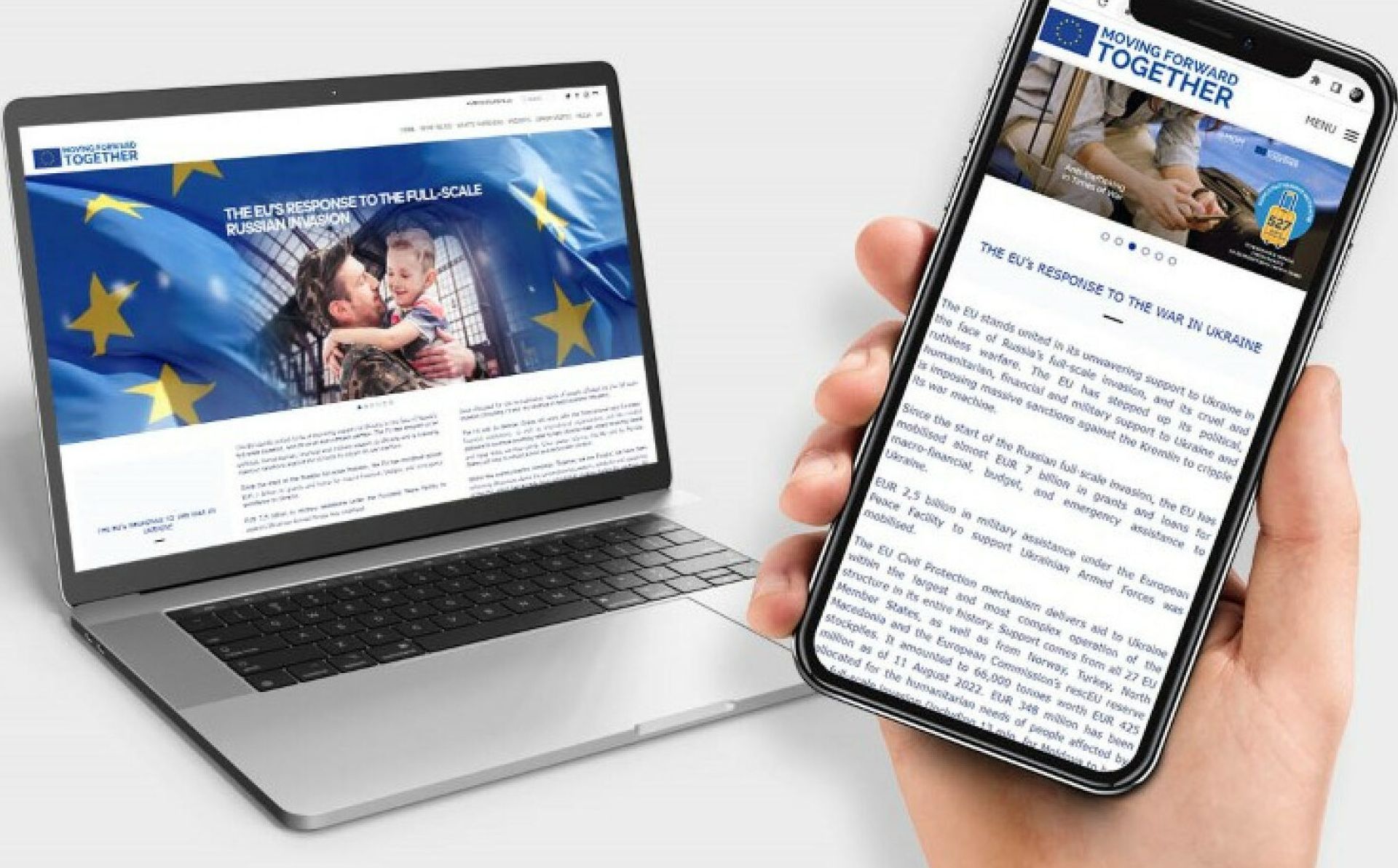 EU launches new platform to inform Ukrainians about EU assistance during war