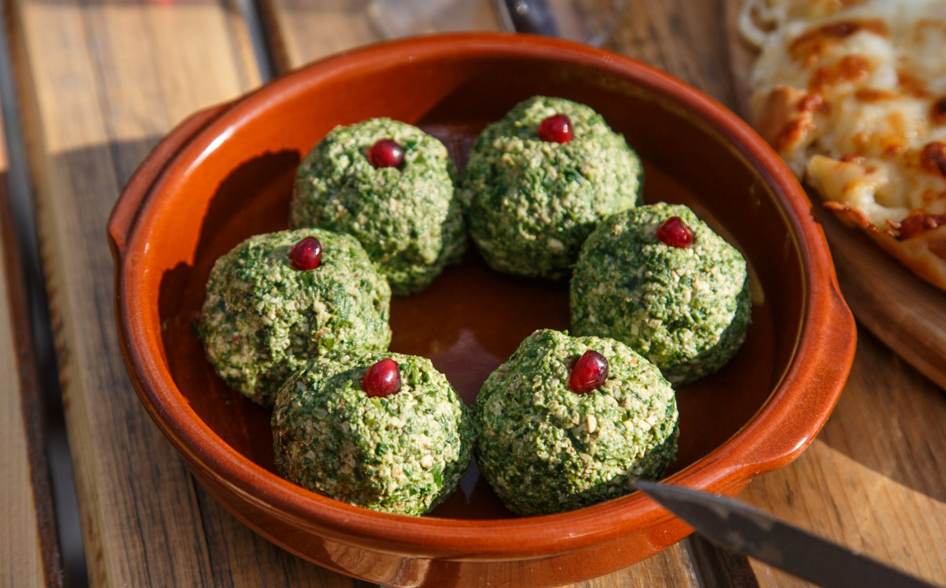 YEA Cookbook: Georgian Spinach and Walnut Pkhali