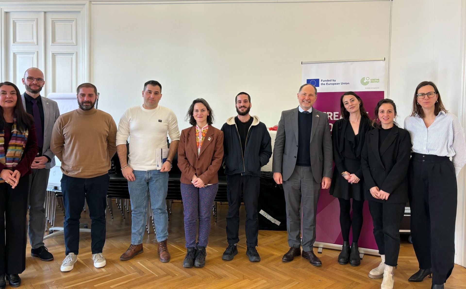 EU Ambassador to Georgia meets creative community to confirm EU support