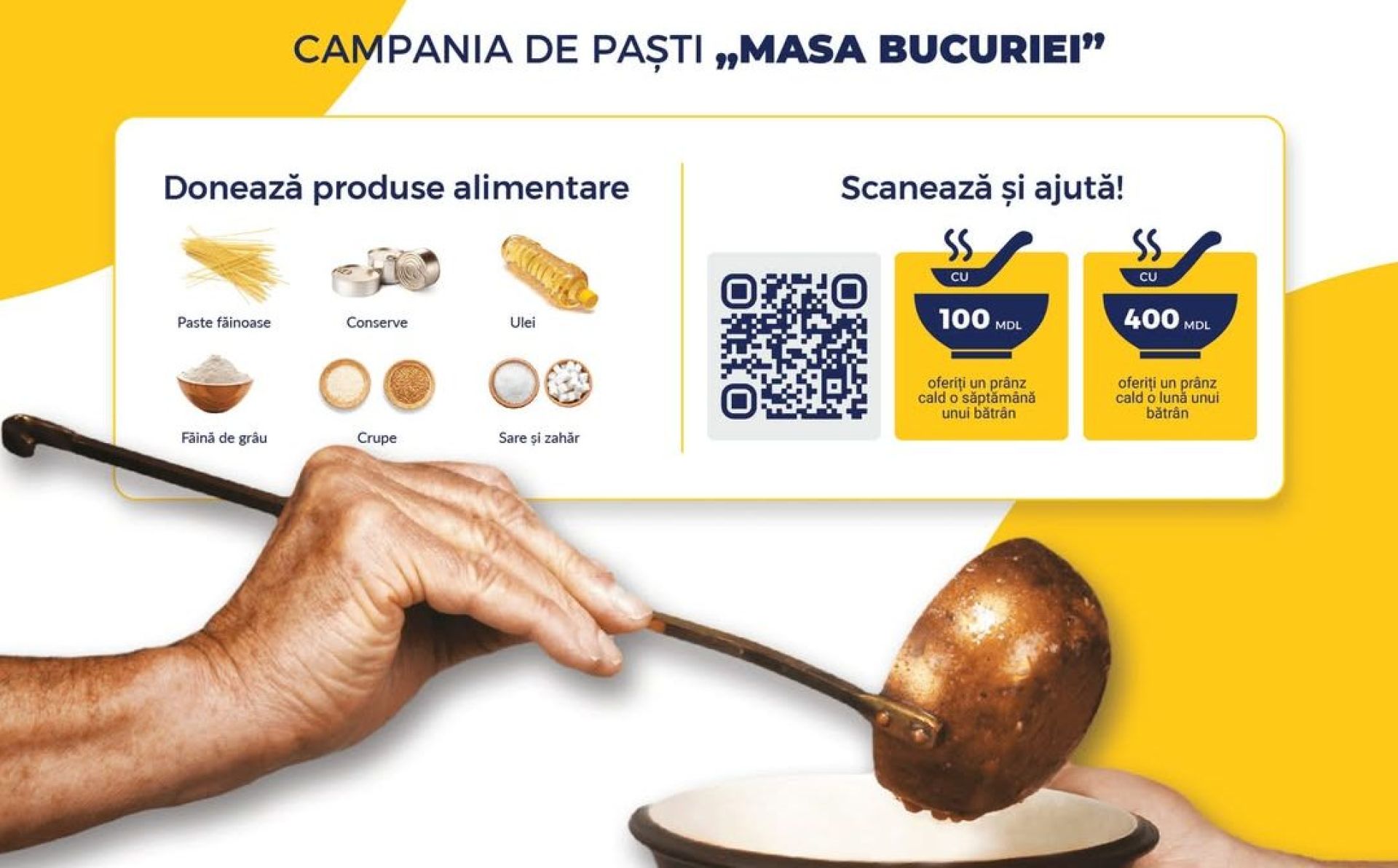 EU in Moldova joins Easter campaign to provide hot meals for vulnerable people