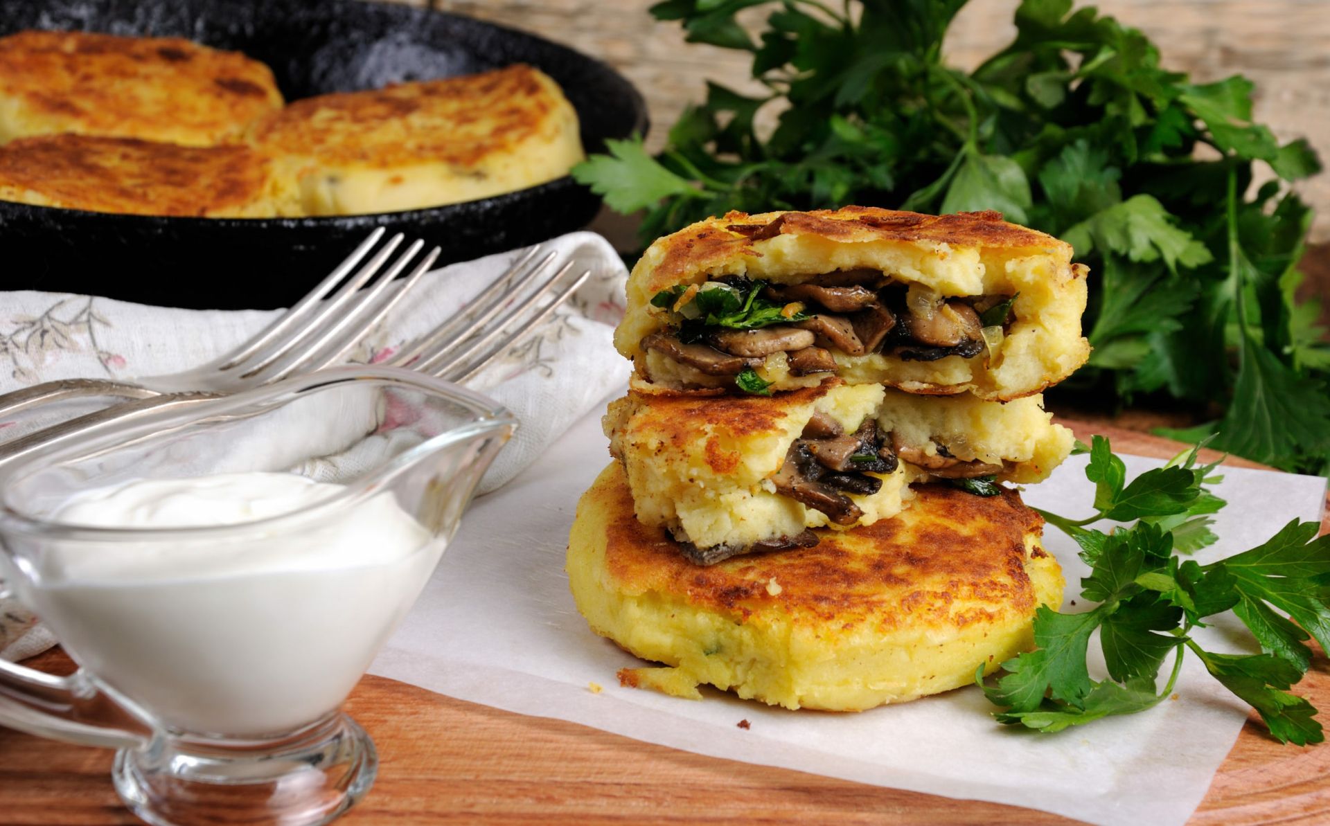 YEA Cookbook: Belarusian Mushroom-Filled Potato Zrazy