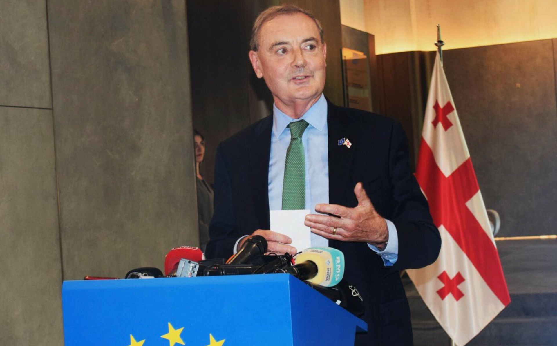 EU Sanctions Envoy in Tbilisi: Georgia takes serious steps to avoid becoming platform to circumvent sanctions against Russia