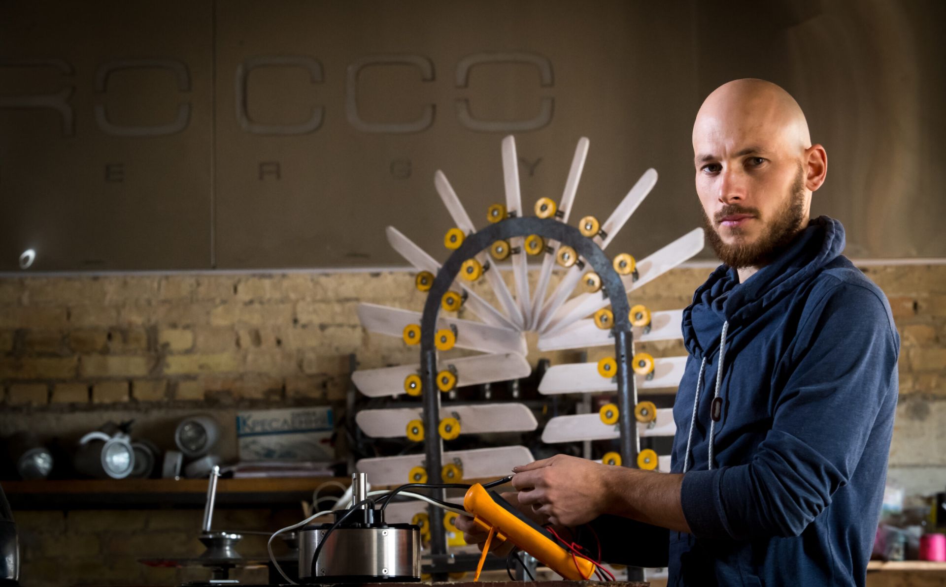 Ukrainian start-up Sirocco Energy develops a wind turbine for cities