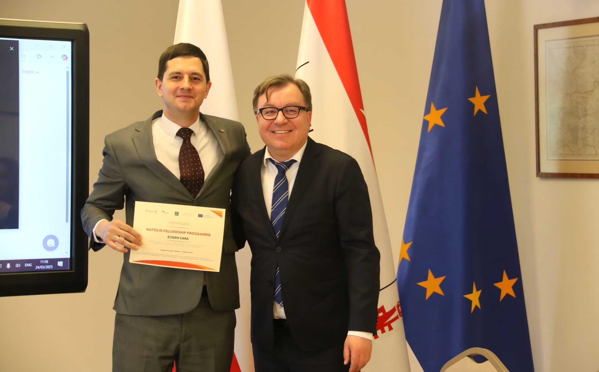 Diplomacy for building bridges – how Eugen Cara’s Natolin studies equipped him on Moldova’s European journey