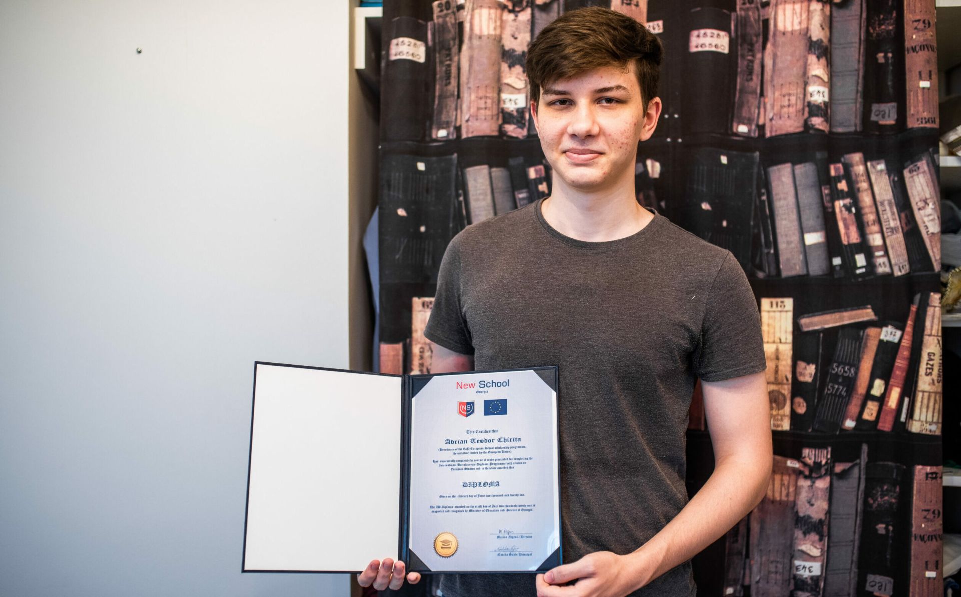 Free studies at a European school: Adrian Chiriță on what it’s like to be a student at the Eastern Partnership European School in Georgia
