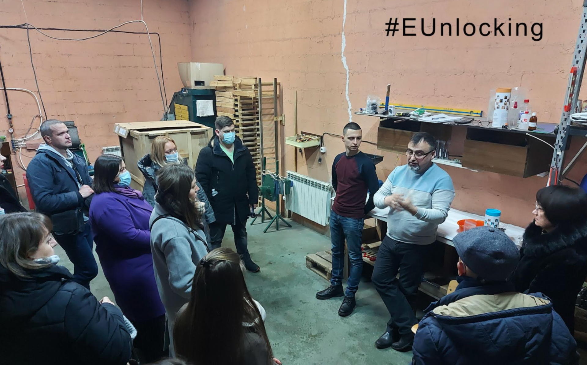 Social start-ups in Moldova and Ukraine exchange experience in Kyiv under EU4Youth study visit