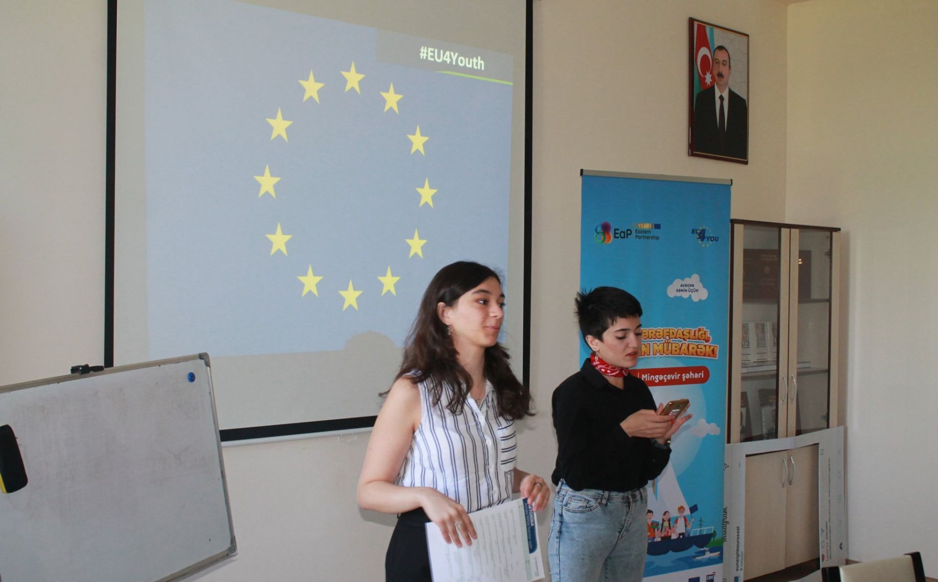 Visit to Mingachevir Youth House — Europe Days in Azerbaijan