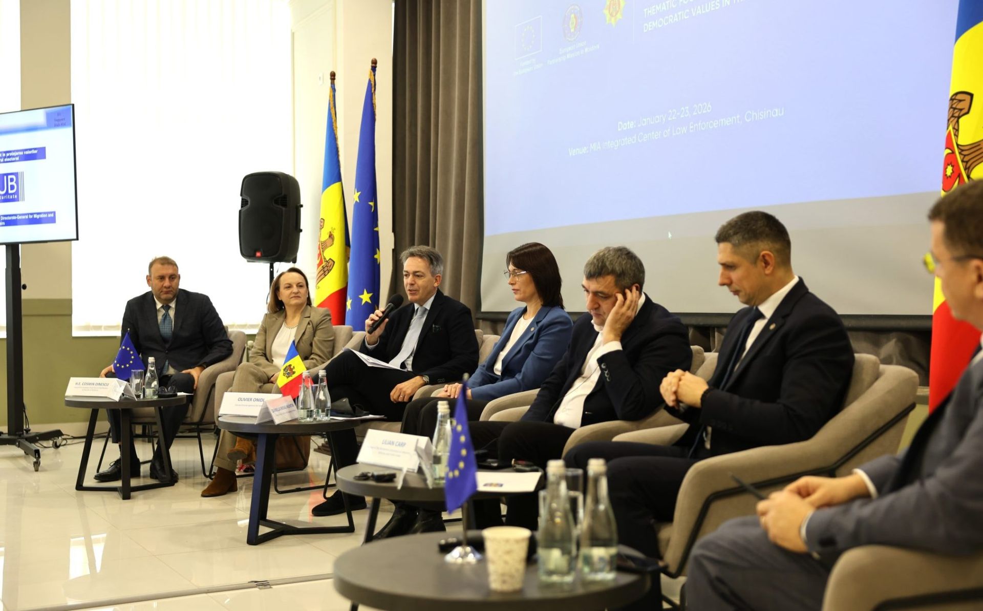 Moldova: EU Security Hub discuss safeguarding of democratic values in electoral context