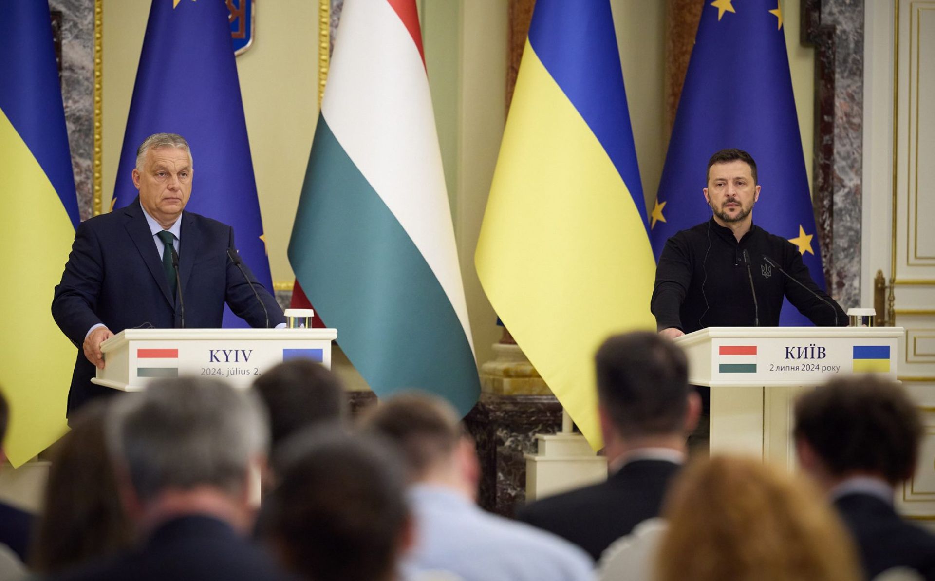 Hungarian Presidency in the Council of the EU starts with Viktor Orban visit to Kyiv
