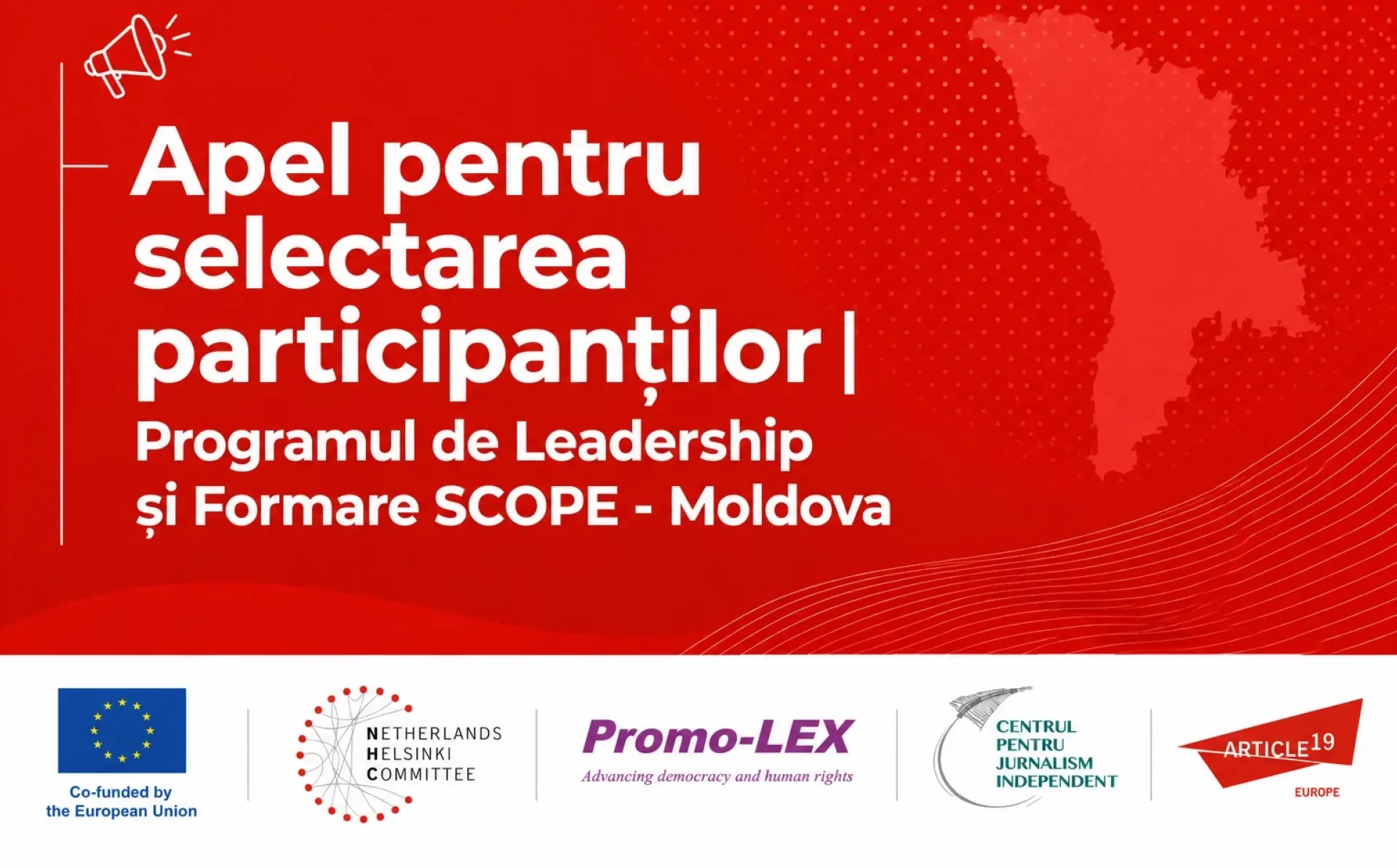 SCOPE leadership and training programme launches call in Moldova