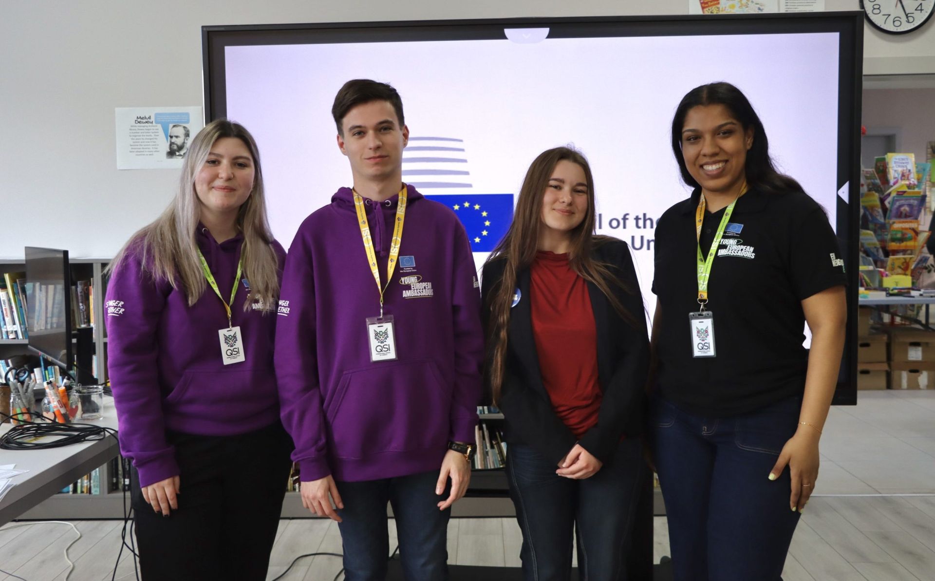 YEAs in Moldova: Info-session at QSI School