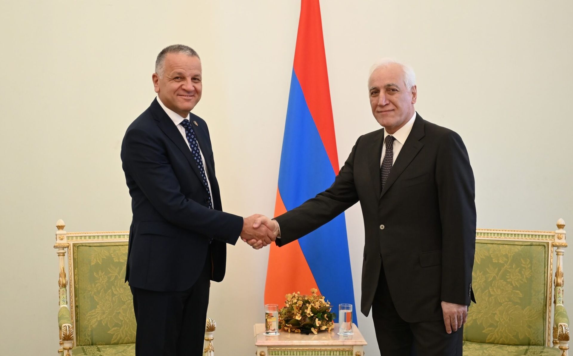 New EU Ambassador presents his credentials to Armenian President