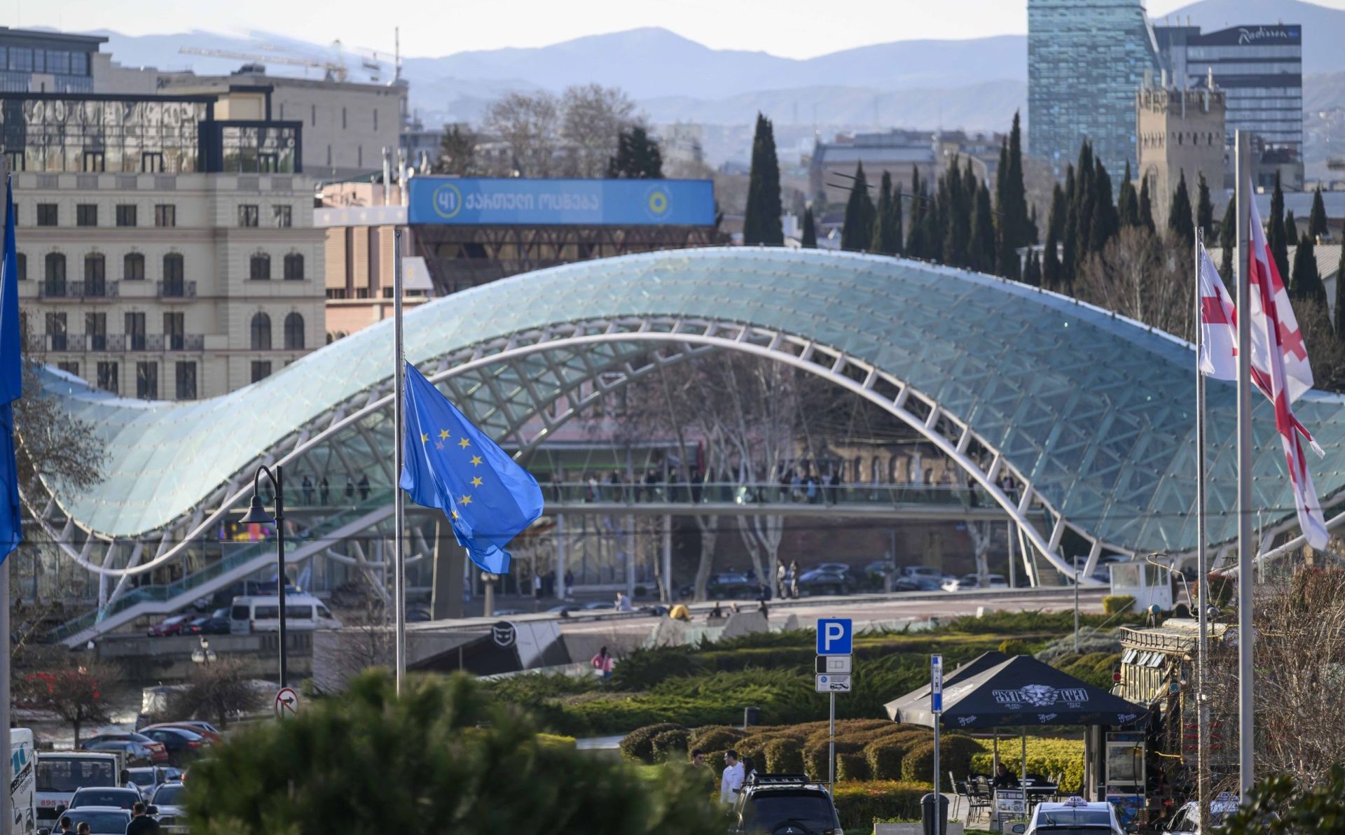 EU supports peaceful resolution of conflicts in Georgia on 17 anniversary of Russian war against country