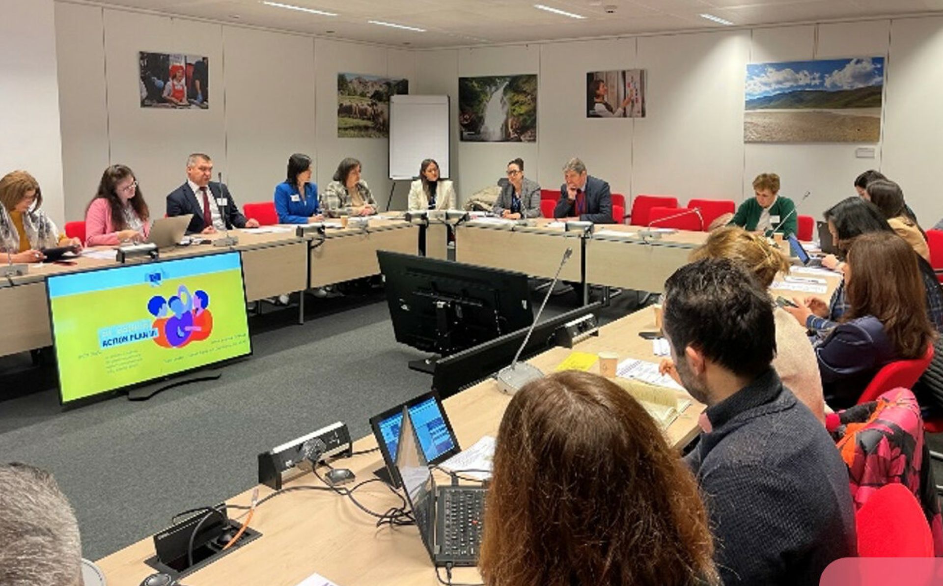 Government delegations of Georgia, Moldova and Ukraine learn how EU institutions work on gender equality