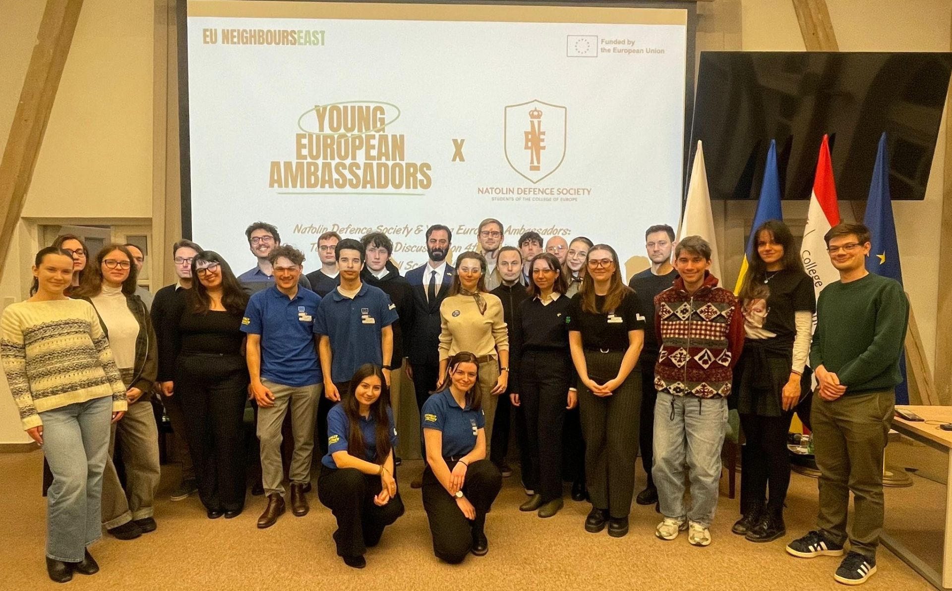YEAs in Poland: 4th Anniversary of the Full-Scale Invasion Commemoration and Defence Conference at the College of Europe