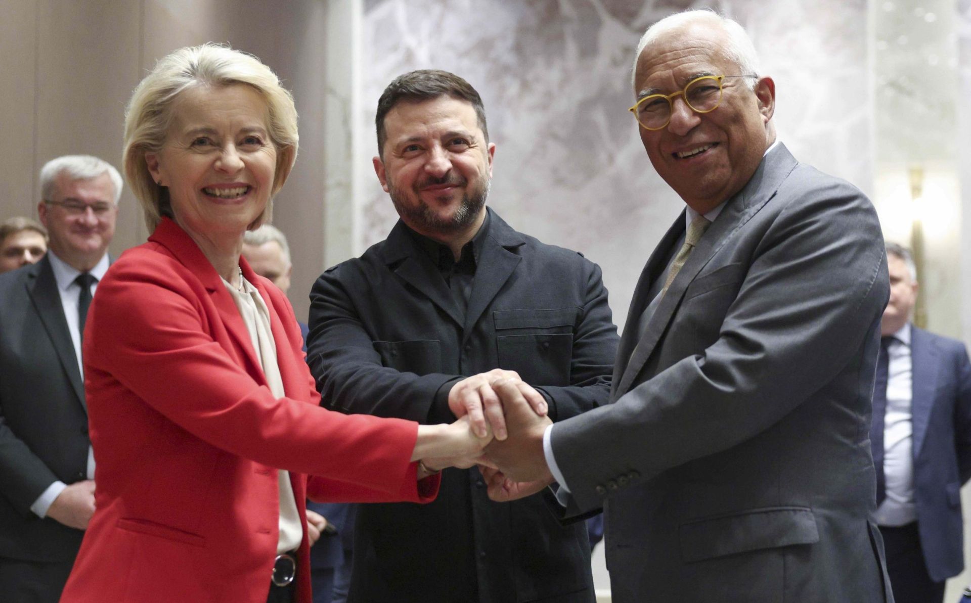 Costa, Von der Leyen and Zelenskyy meet in Cyprus