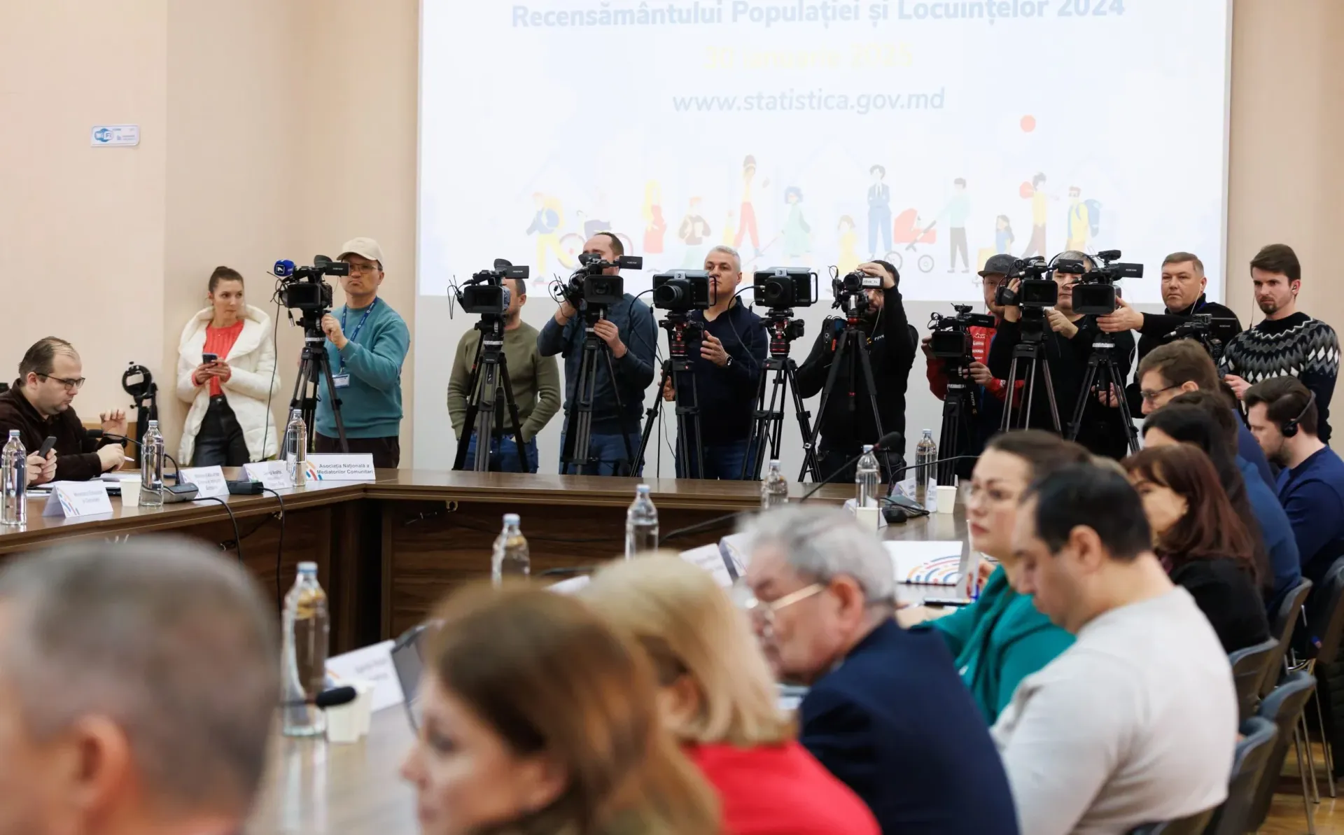Moldova presentation of preliminary results of 2024 census, supported by EU