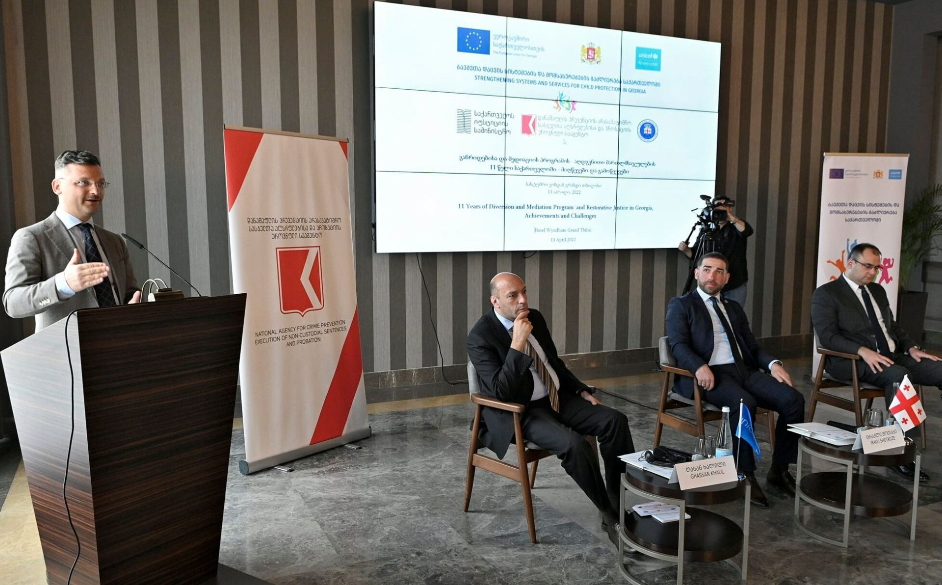 EU-UNICEF juvenile justice programme in Georgia: over 5,600 children and young people diverted from prosecution