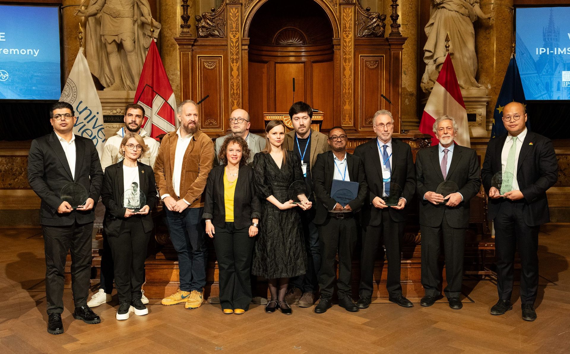 International Press Institute honours journalists from Georgia and Ukraine with Press Freedom Hero award