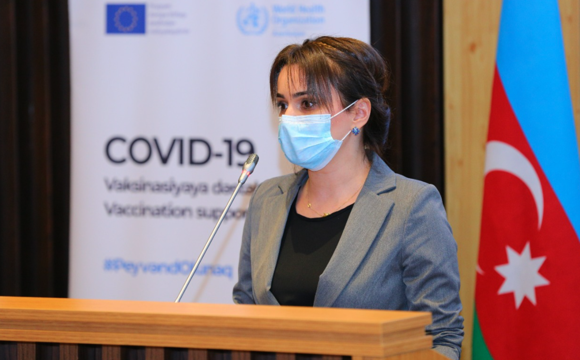 COVID-19: Azərbaycan səhiyyə işçiləri təltif edilib
