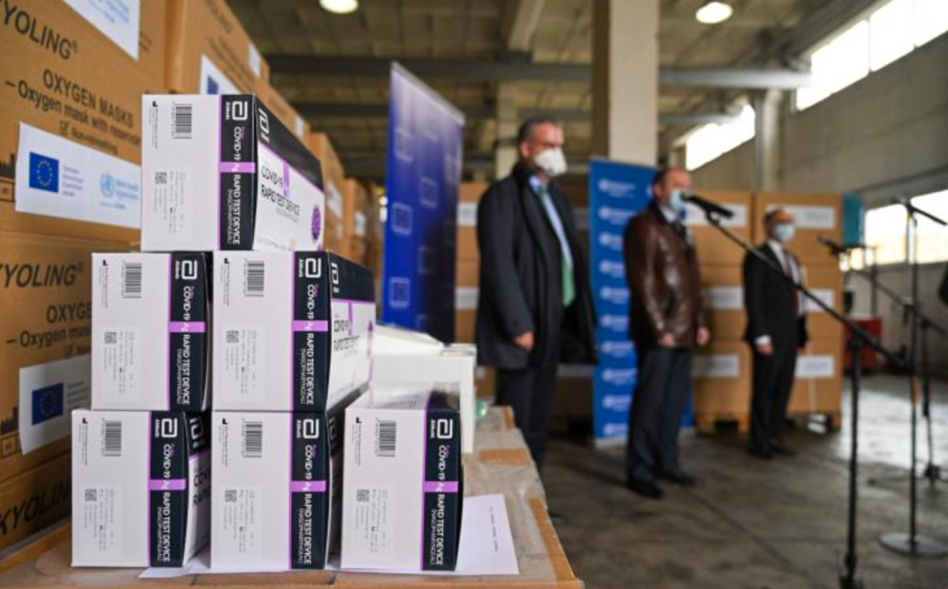 EU and WHO supply medical equipment to Belarus to tackle COVID-19