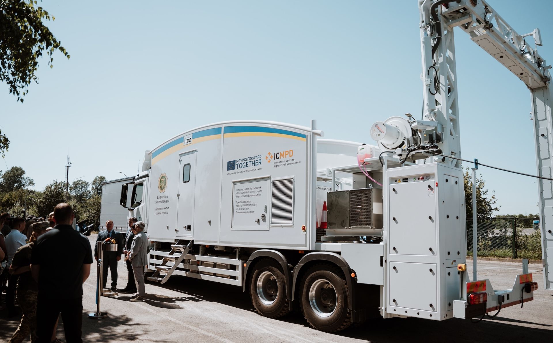 EU-Ukraine Solidarity Lanes: EU-funded scanner boosts capacity at Polish-Ukrainian border